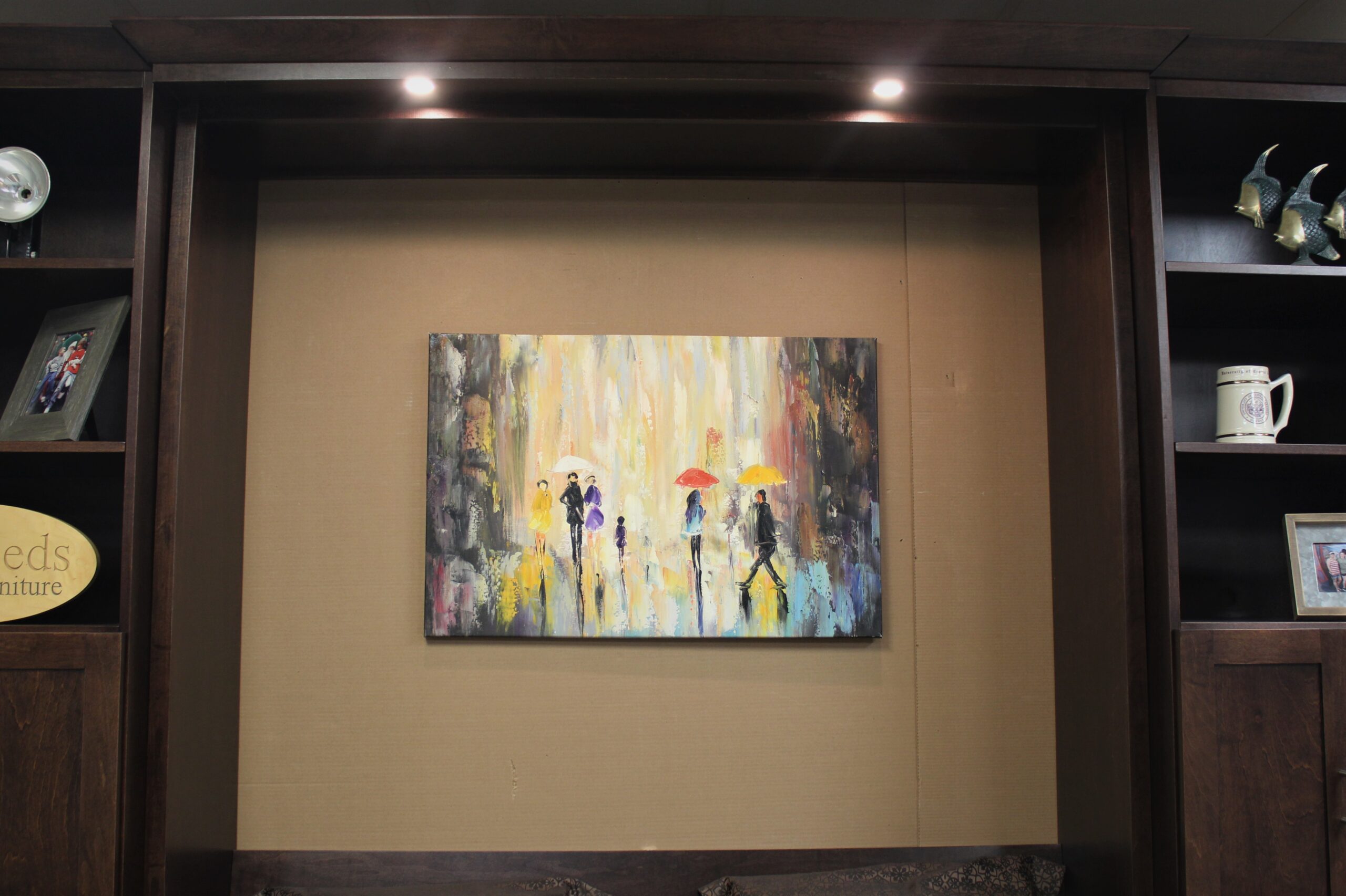 Murphy bed outset lights