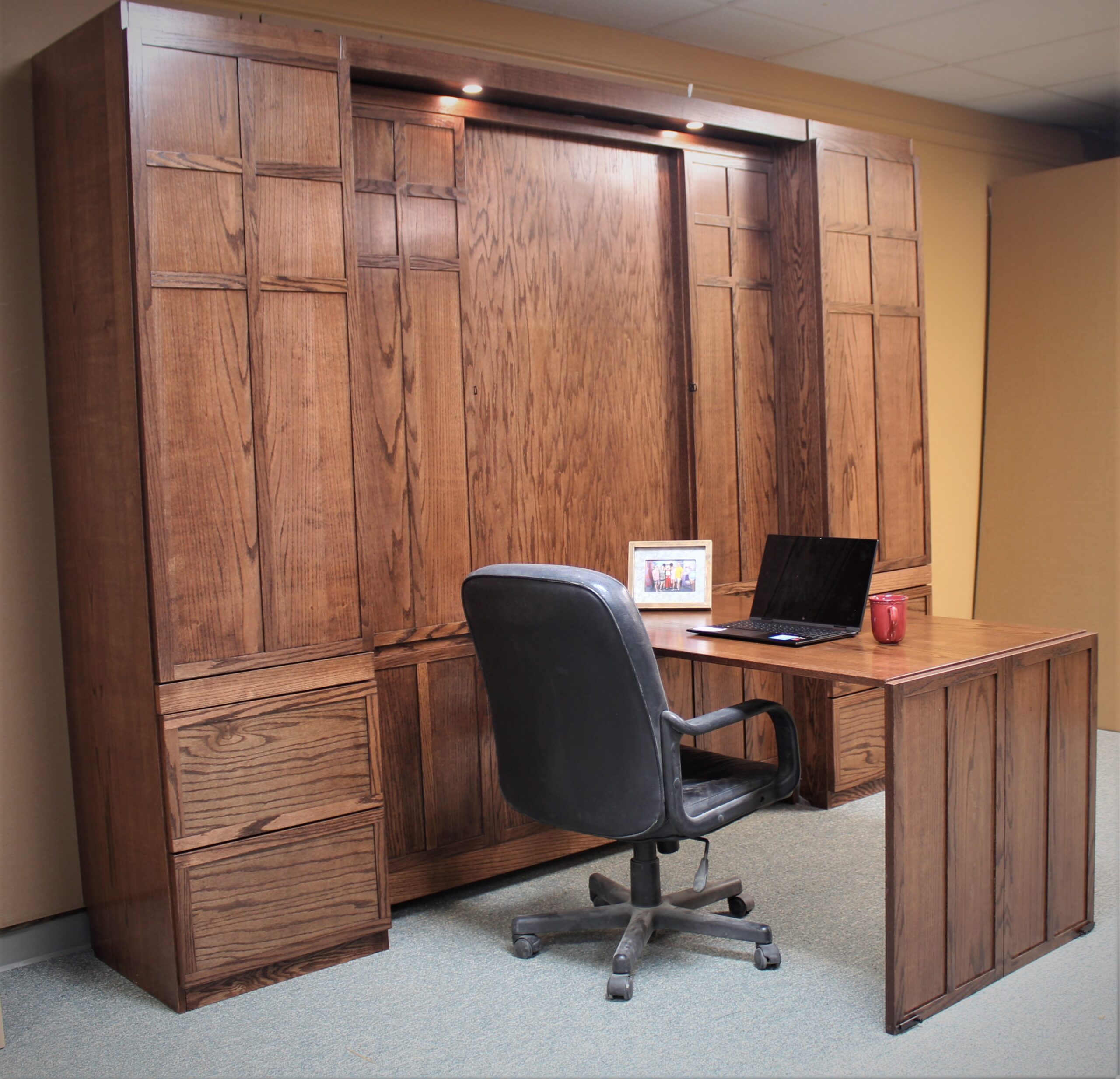 Frank Lloyd Wright Inspired Murphy Desk