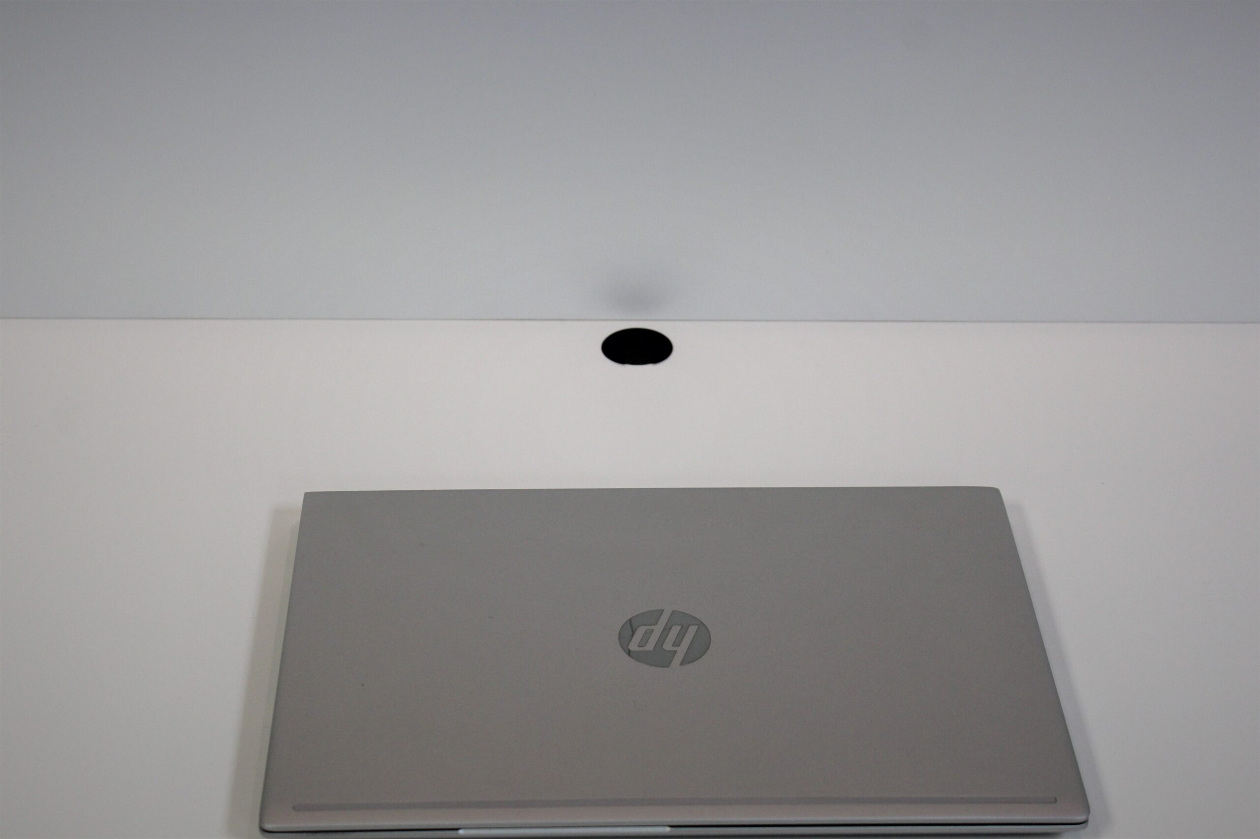 White Alpine Grommet Hole Close Up