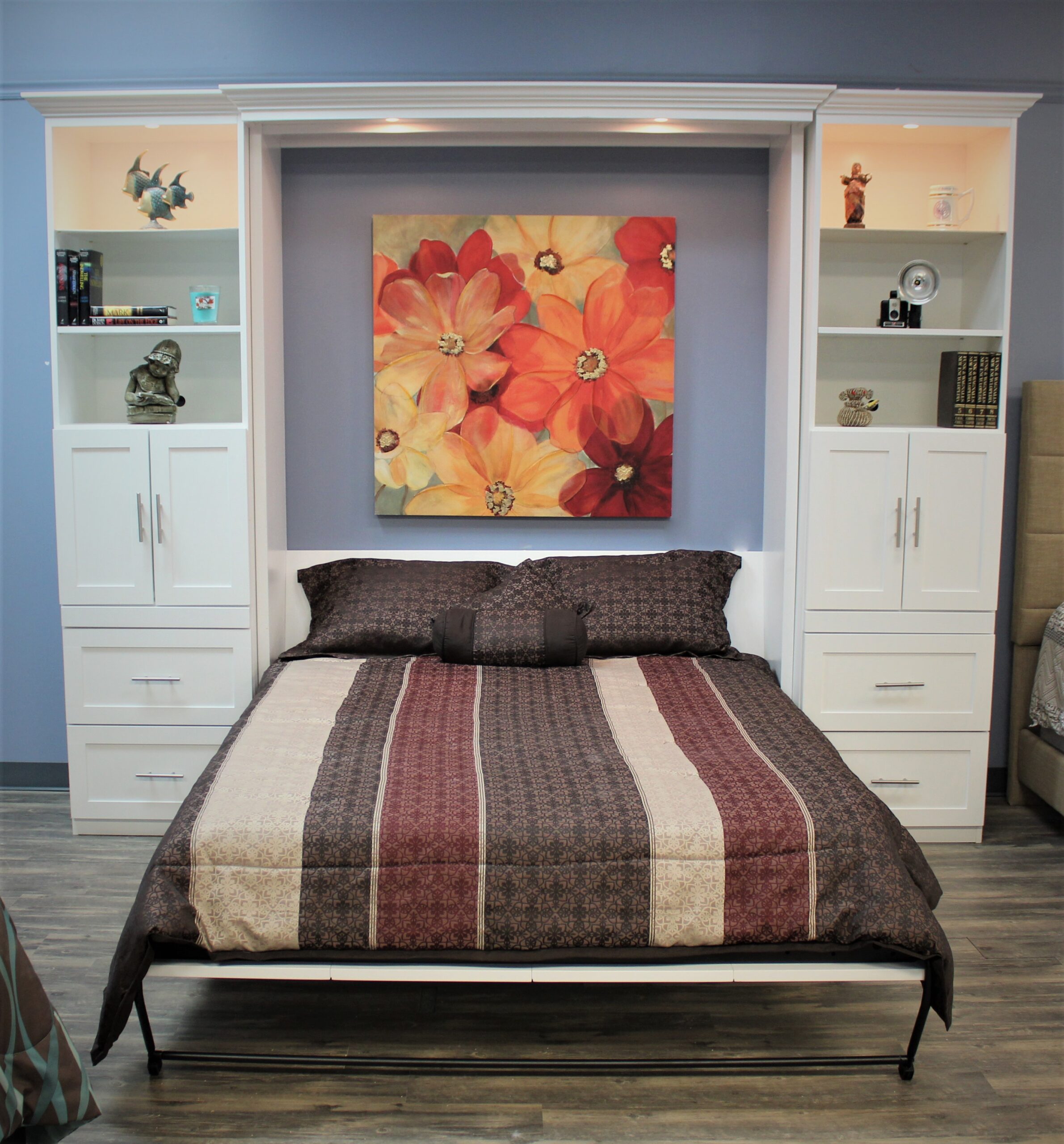 Templeton Wallbed shown open