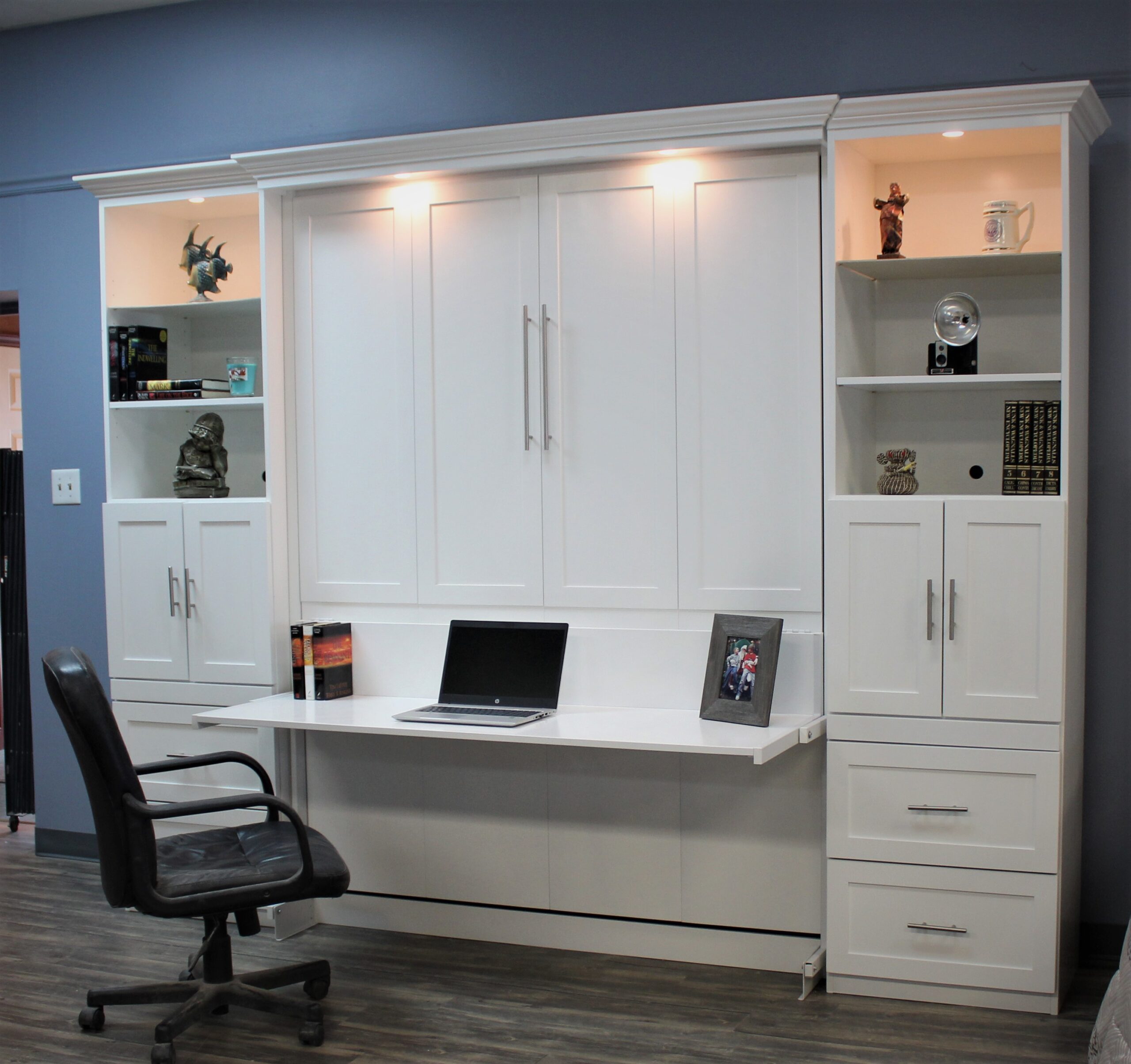 Templeton Murphy bed in white