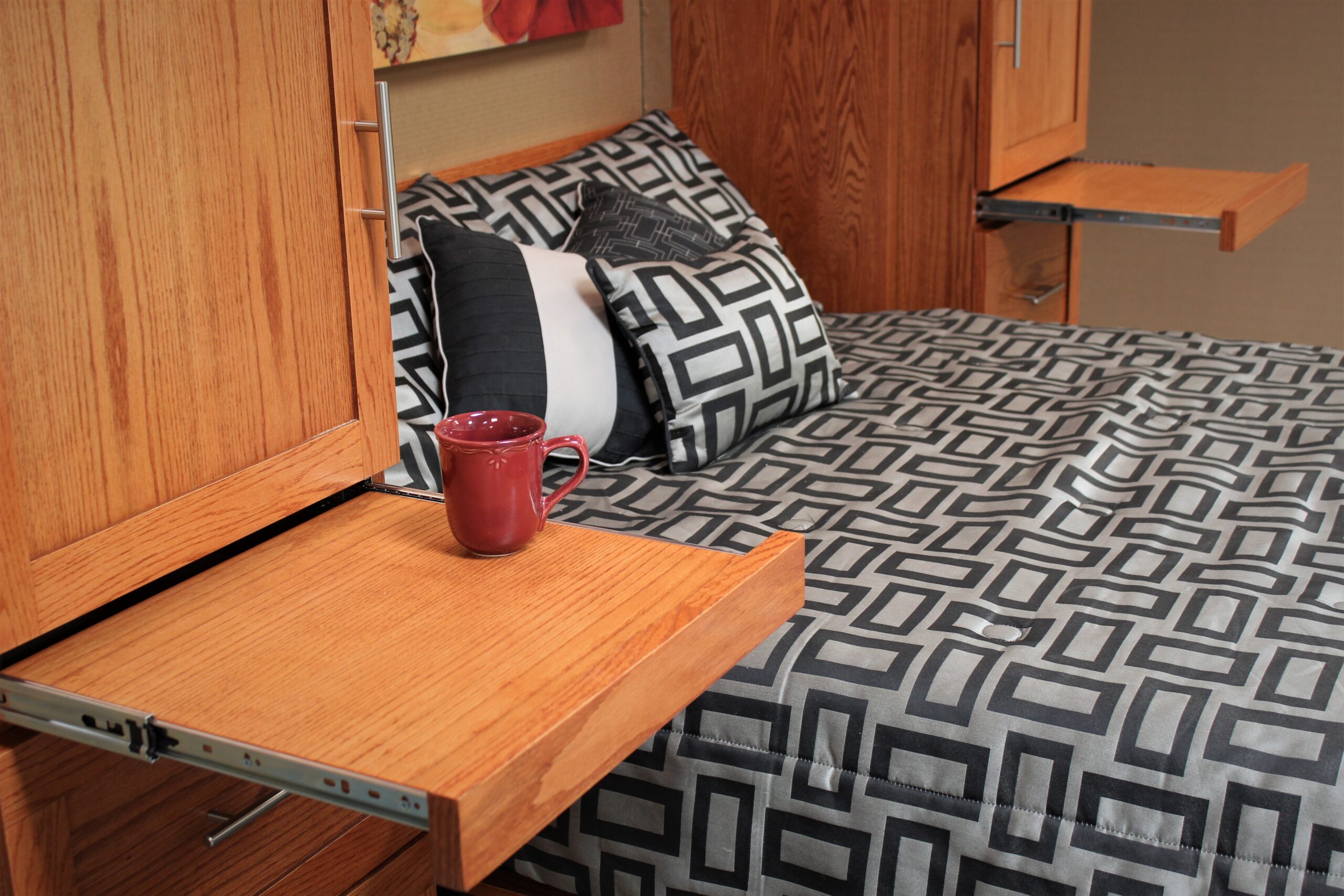 Gunstock Templeton Murphy Bed Pullout Drink Tray