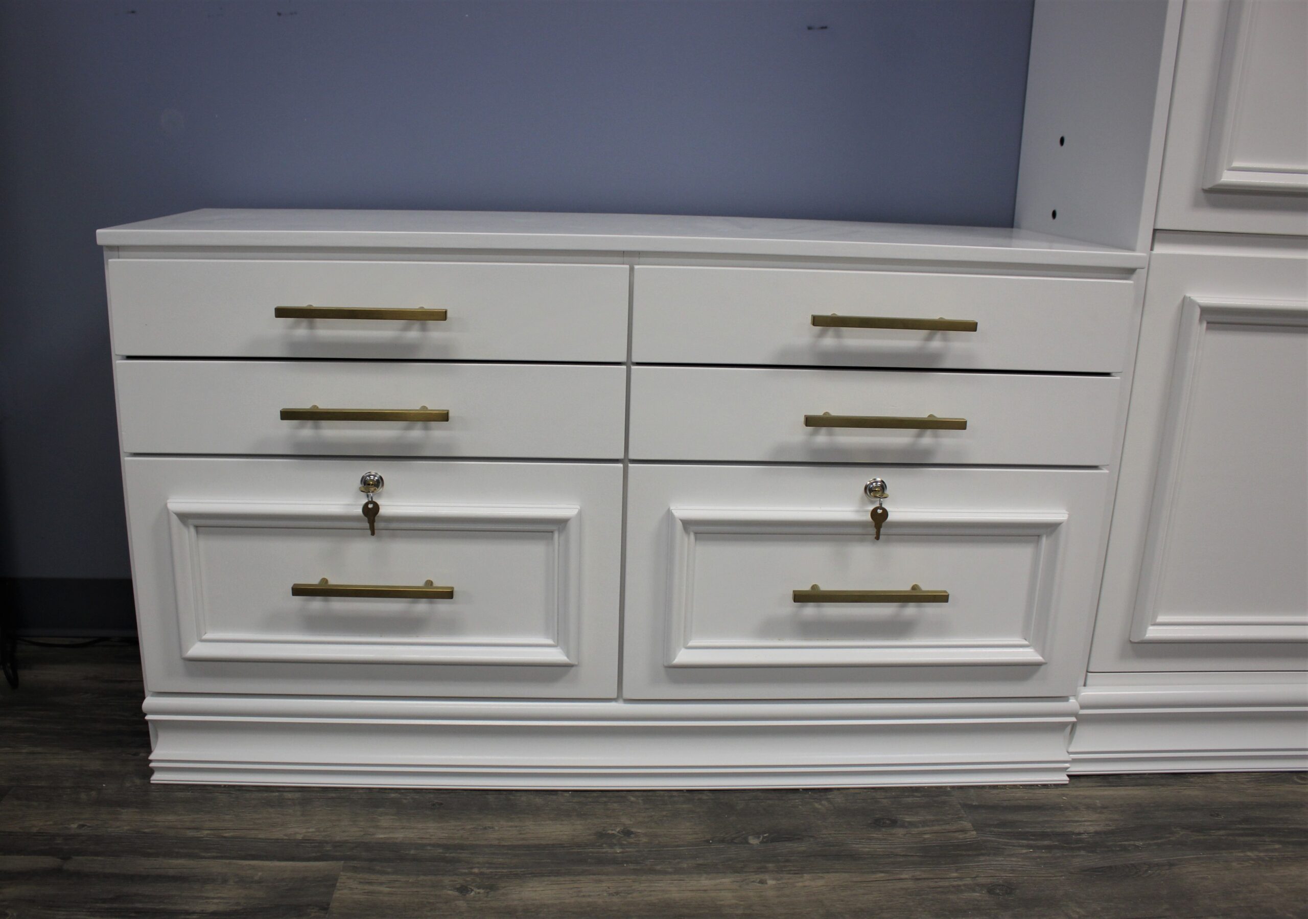 White New Yorker File Dresser