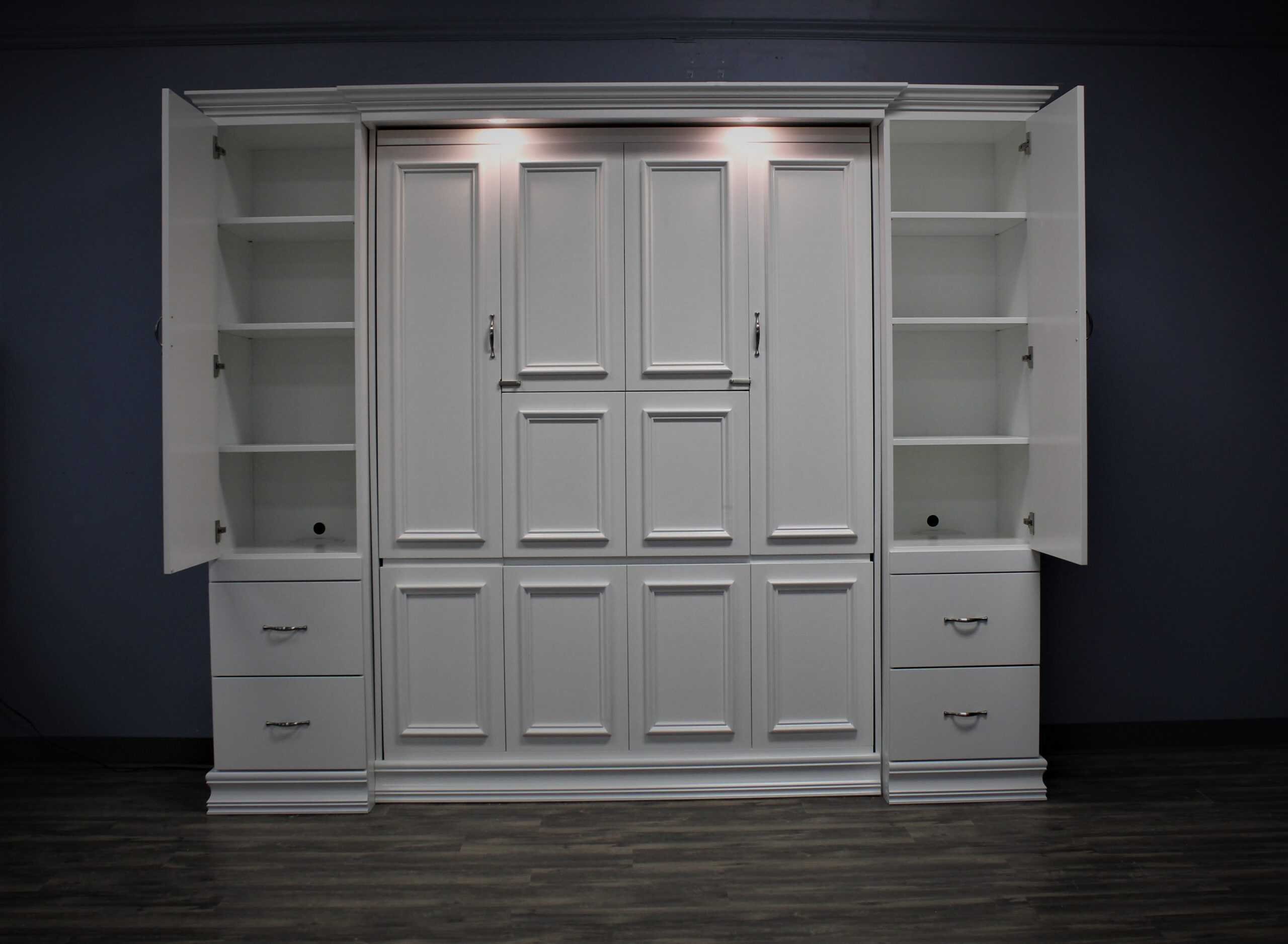 137-0621b Bookcase Open