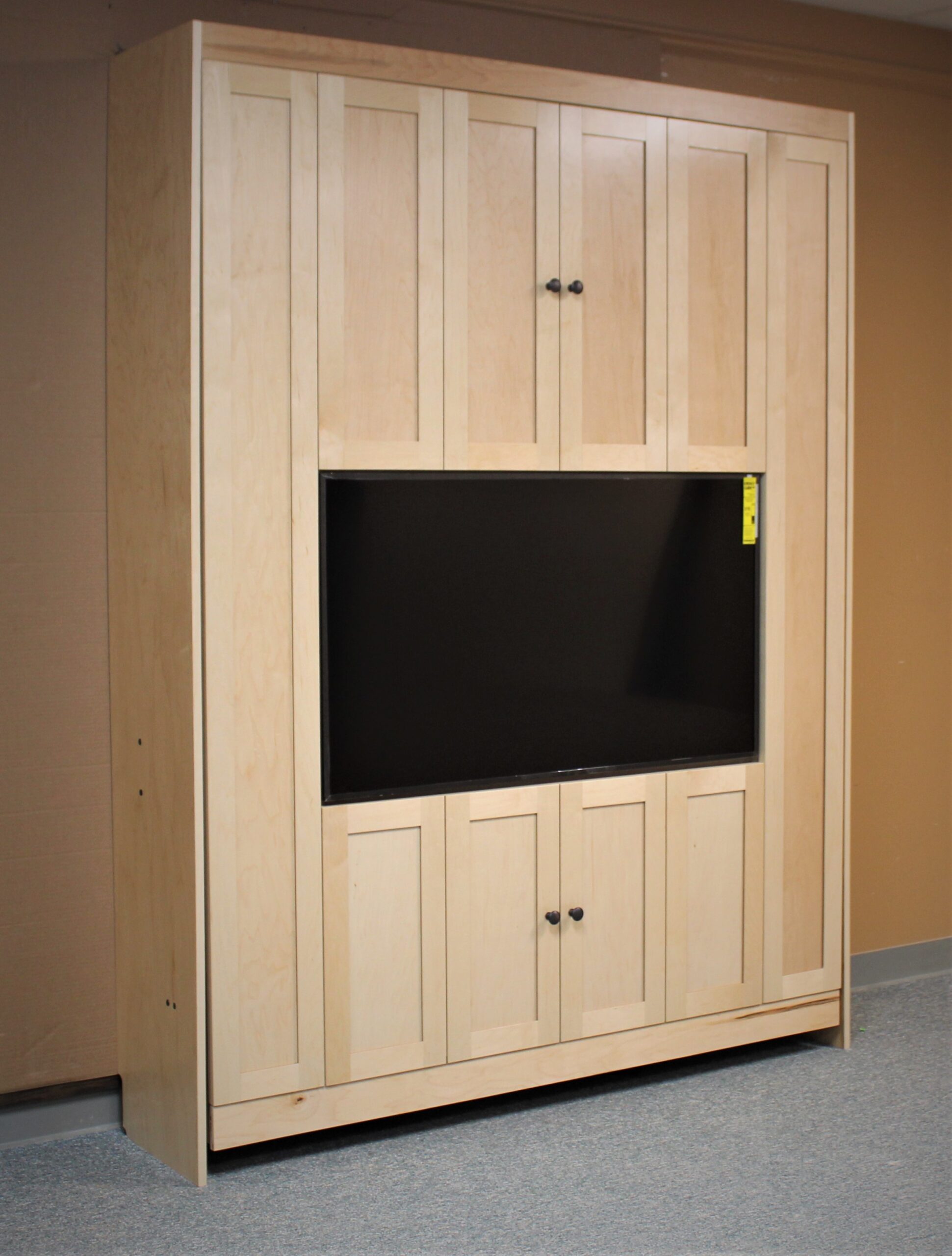 Entertainment Center WallBed shown closed