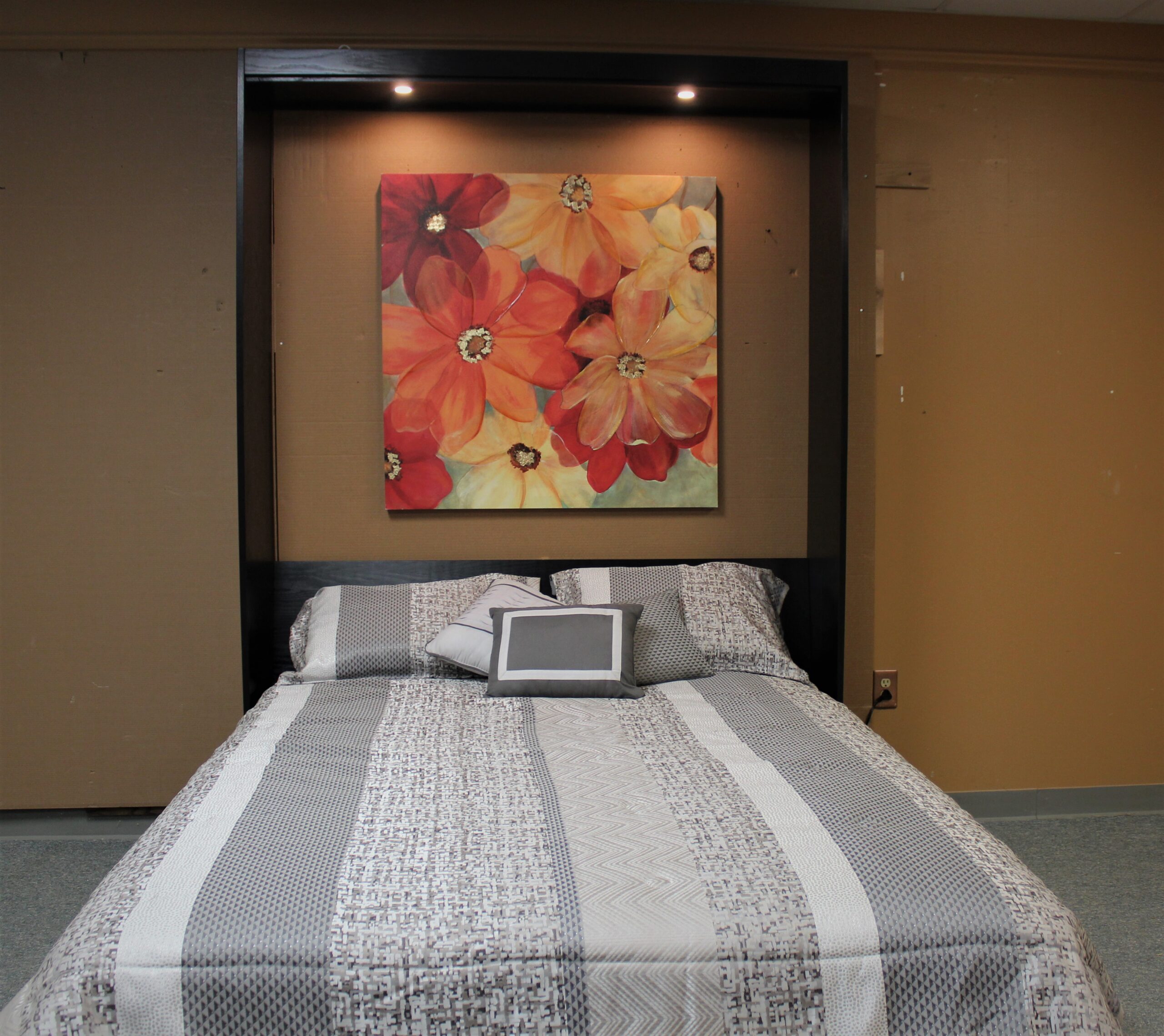 Alpine Murphy Bed Front Open