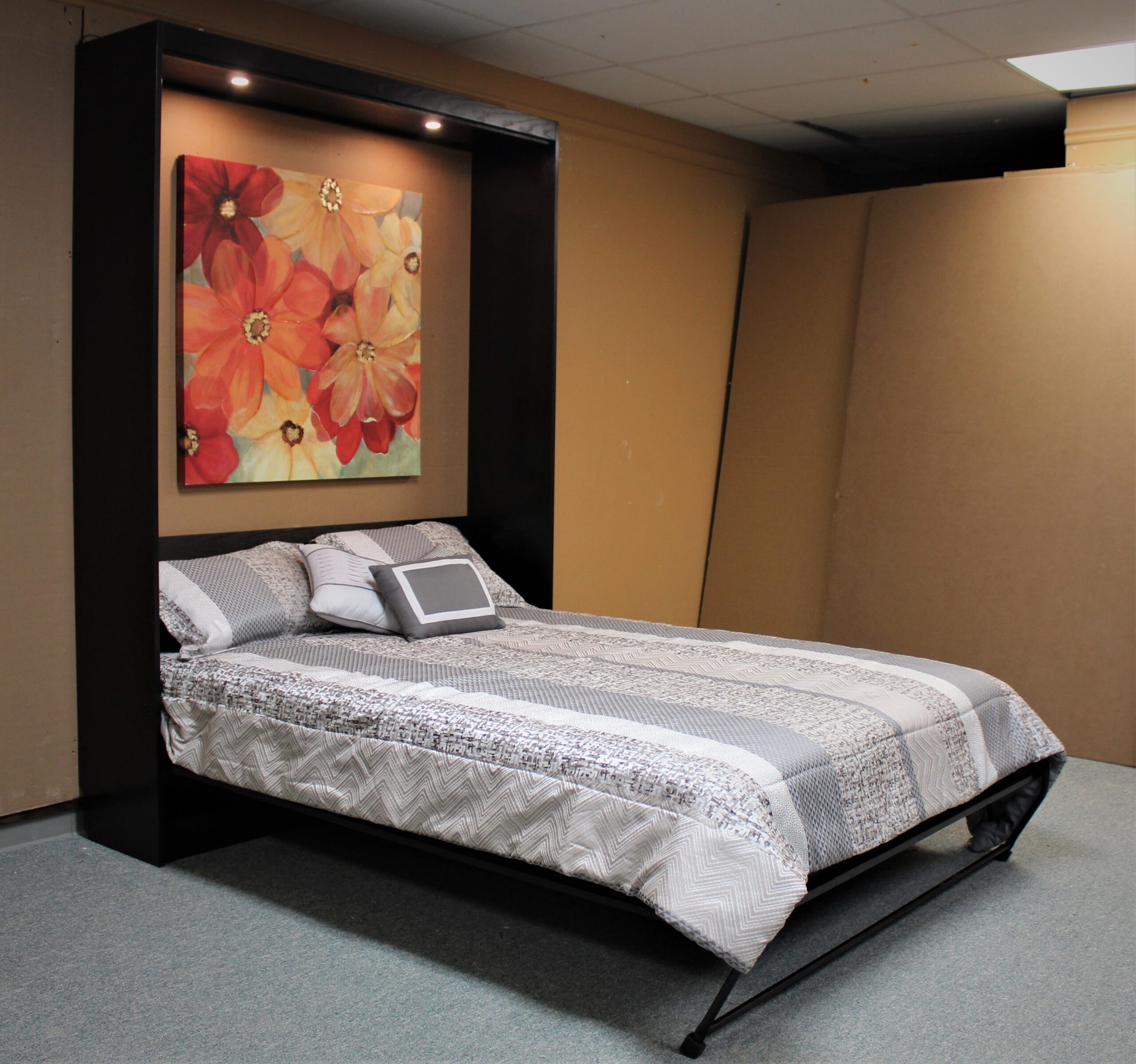 Alpine Murphy Bed Side Open