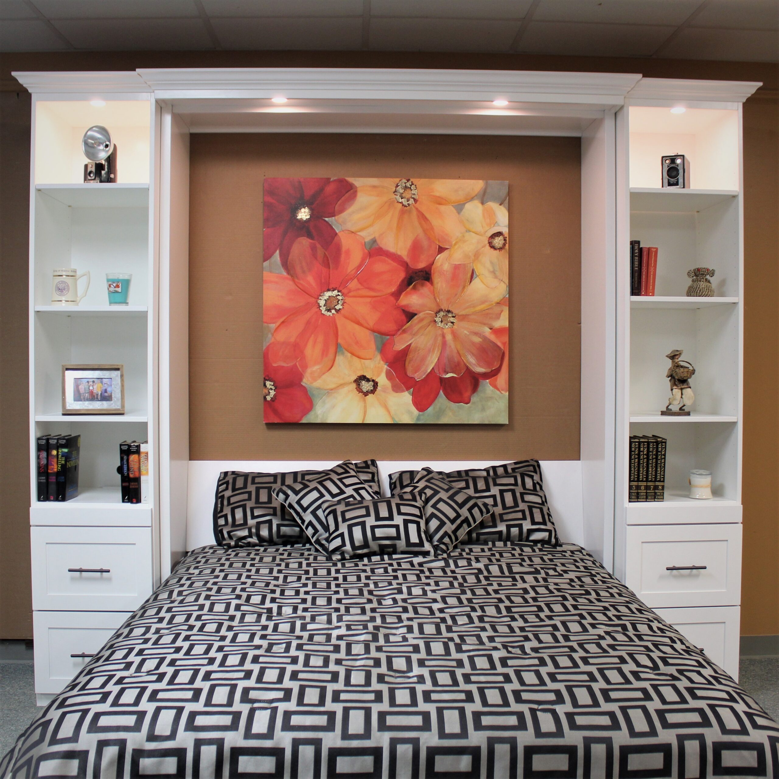 Templeton Murphy Bed Front Open