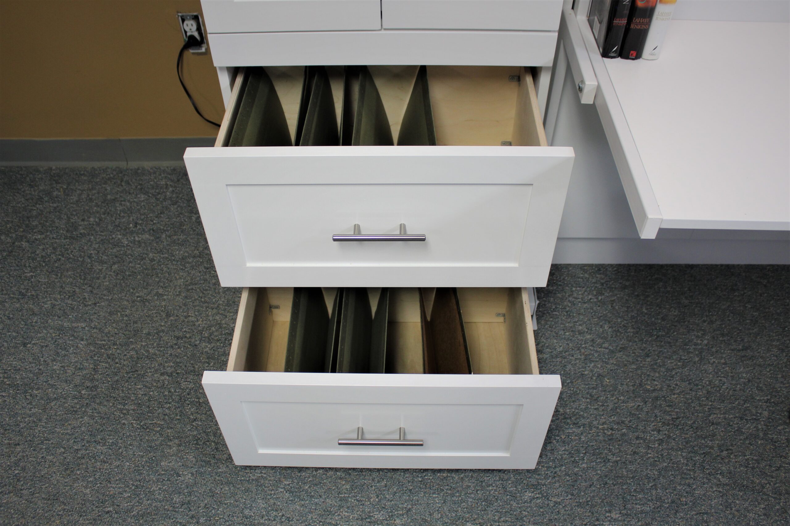 Templeton Murphy Bed file drawers