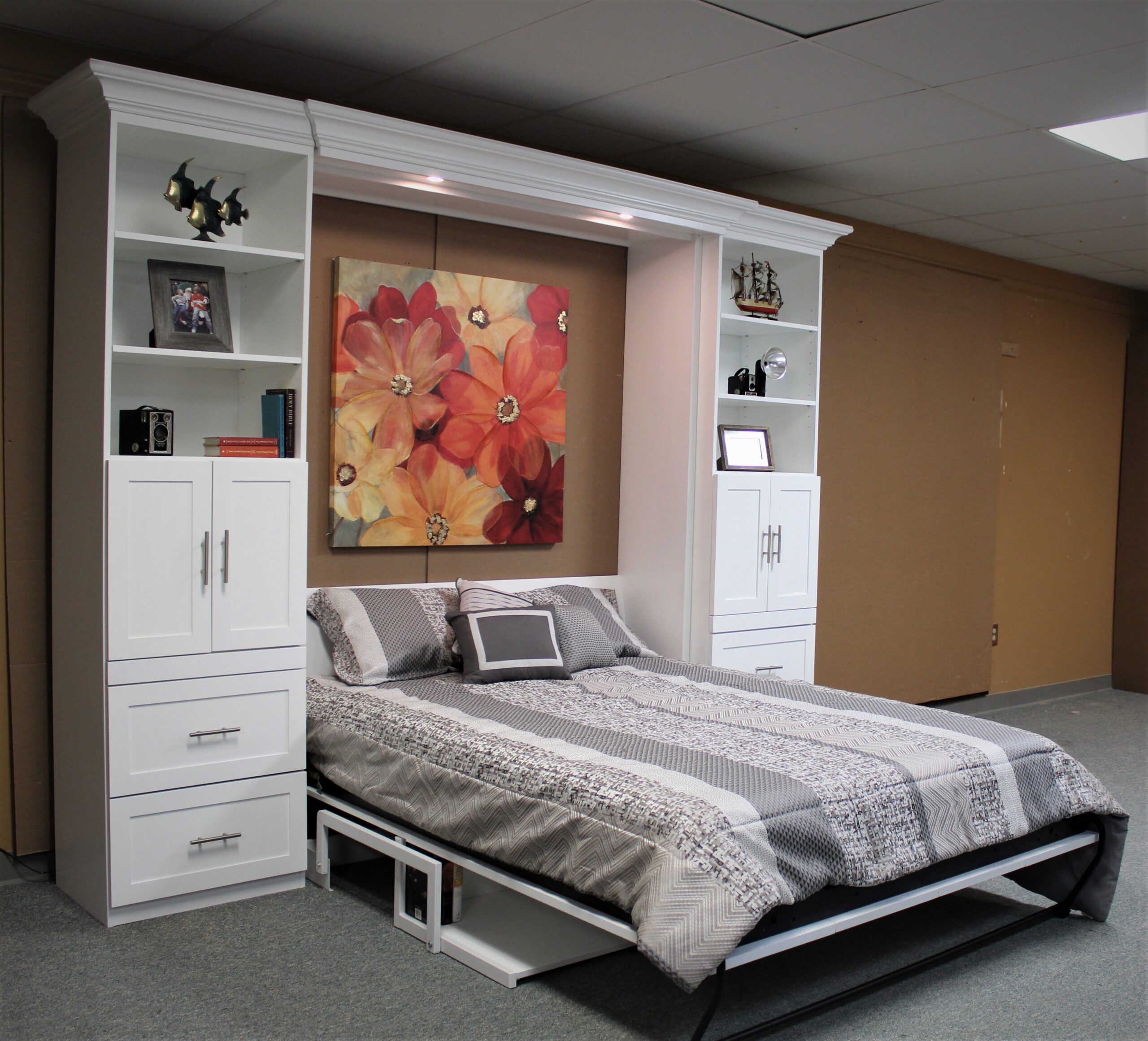 Templeton Murphy Bed open