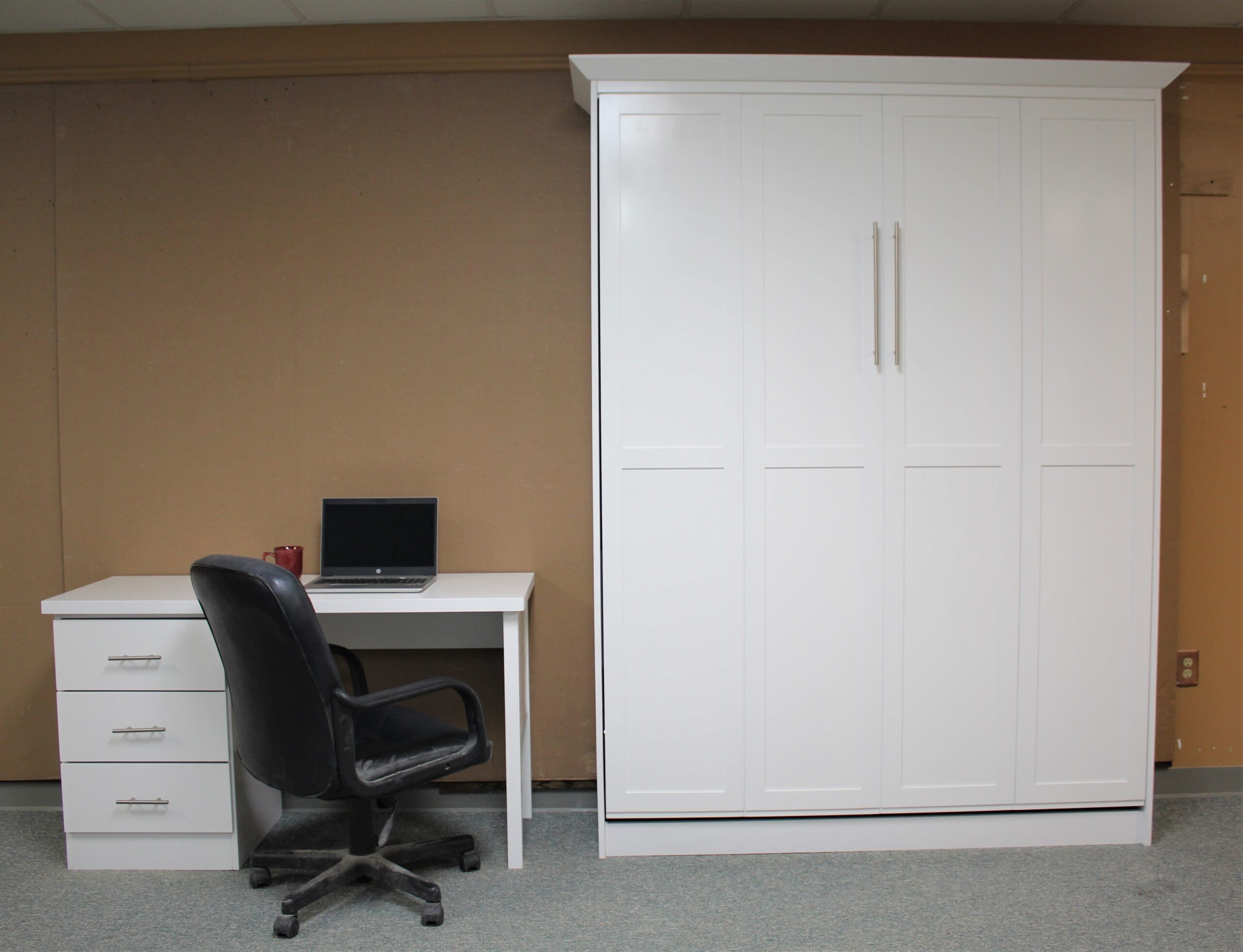 Templeton Murphy Bed and Desk Front