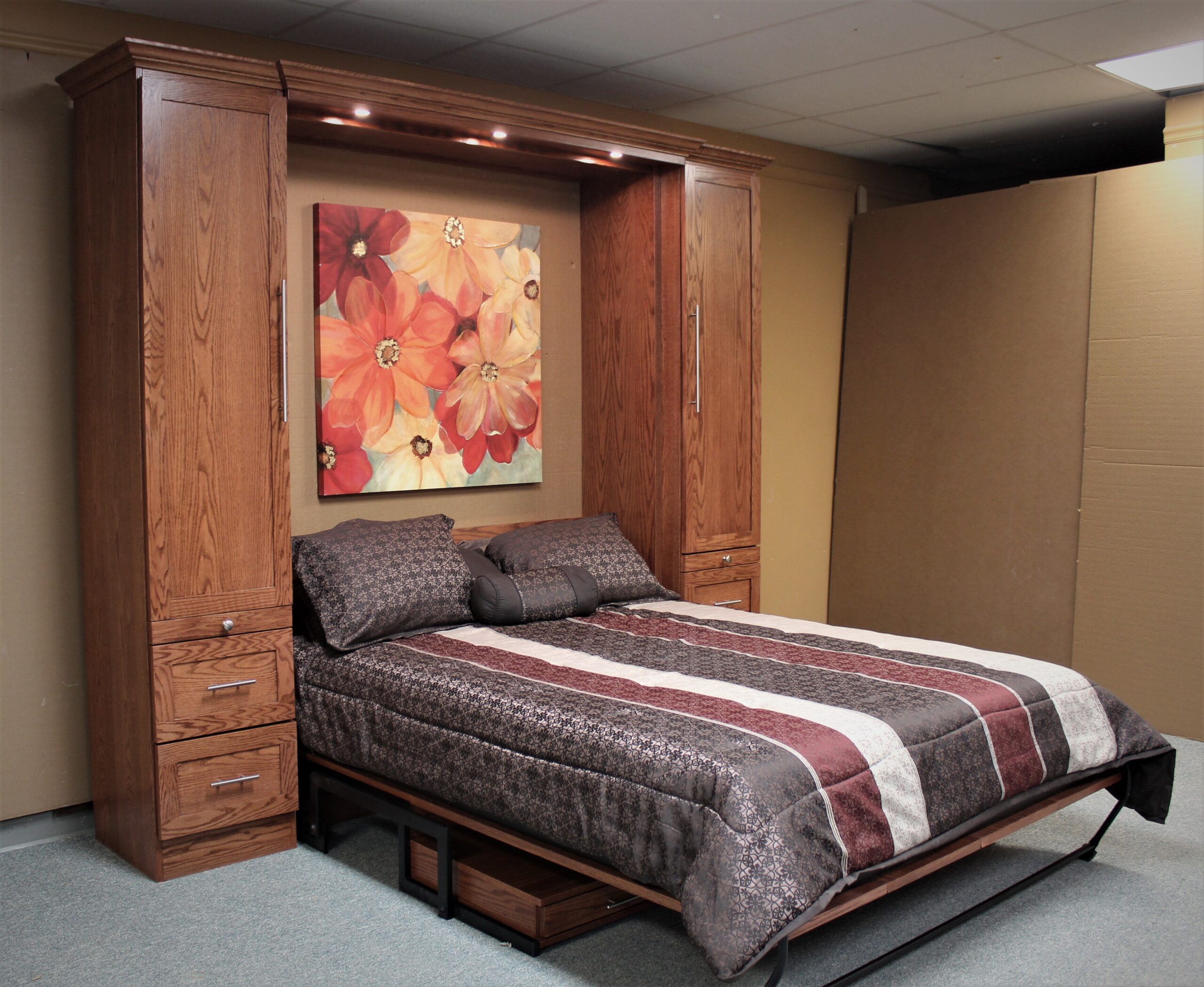 Templeton Murphy Bed Side Open