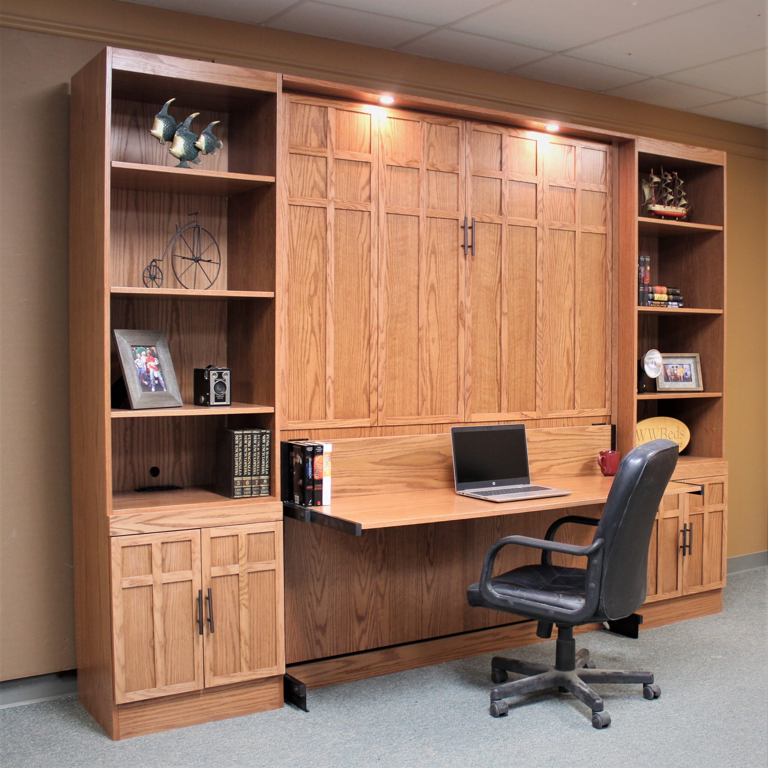 FLW Murphy Bed Side Closed