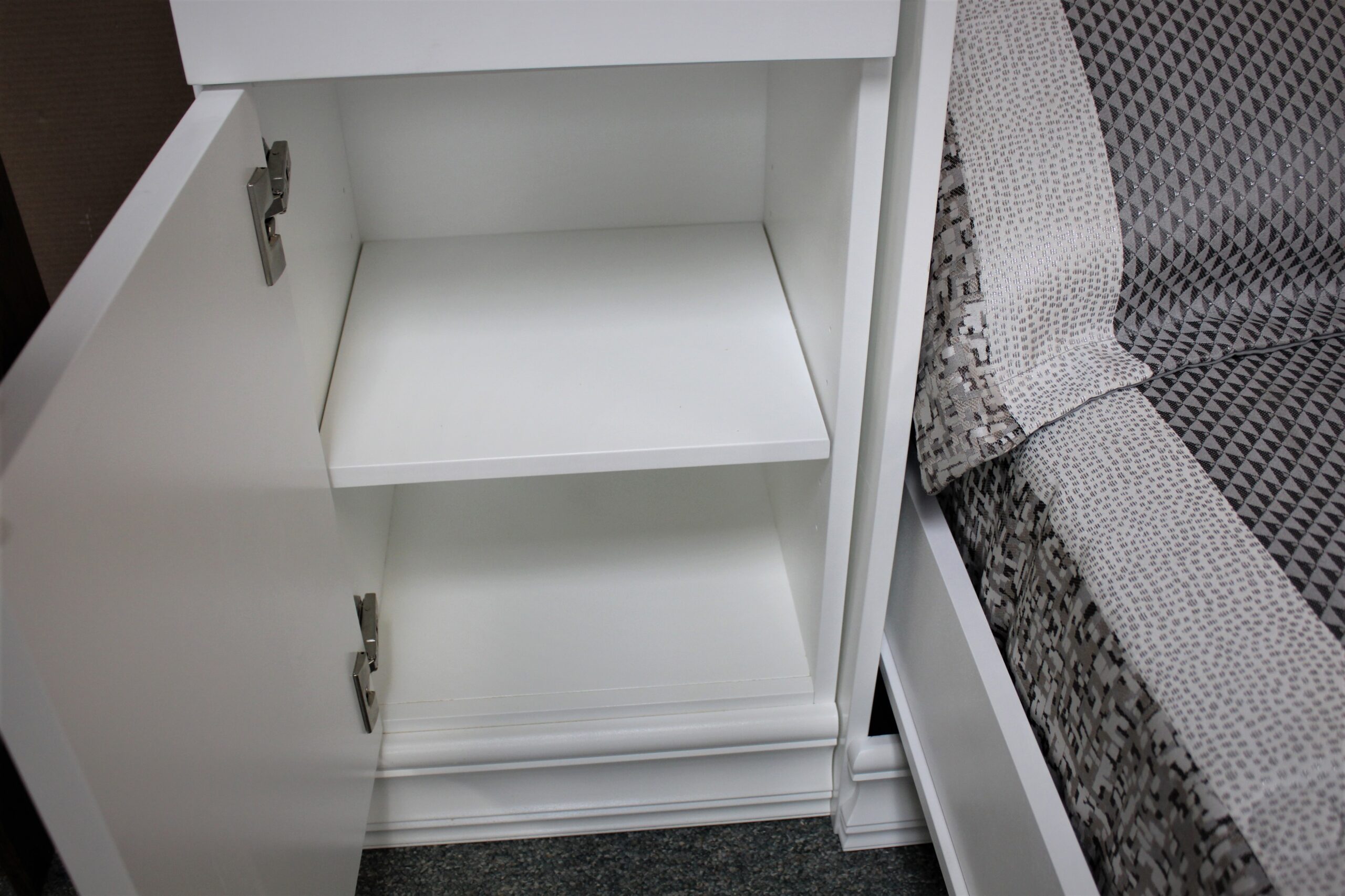 FLW Murphy Bed Cabinet Open