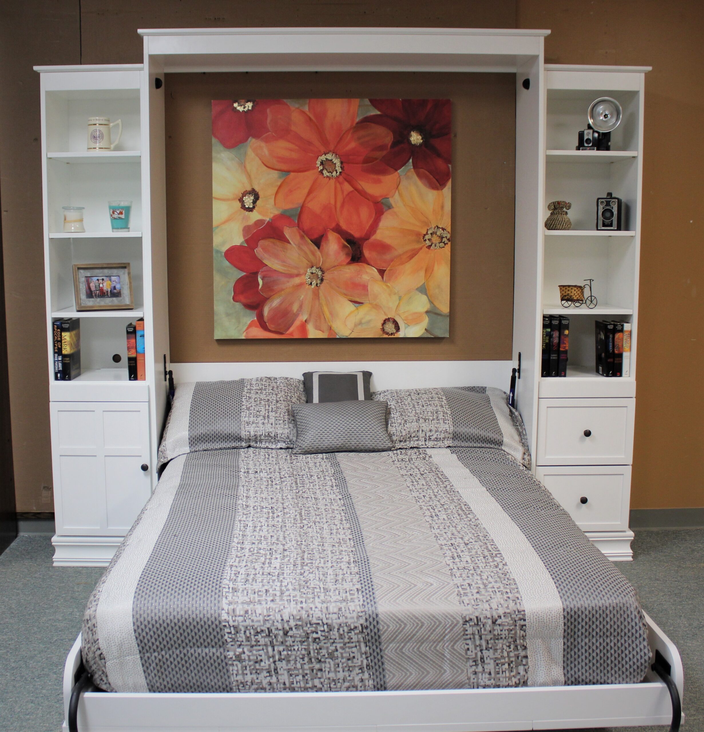 FLW Murphy Bed Front Open