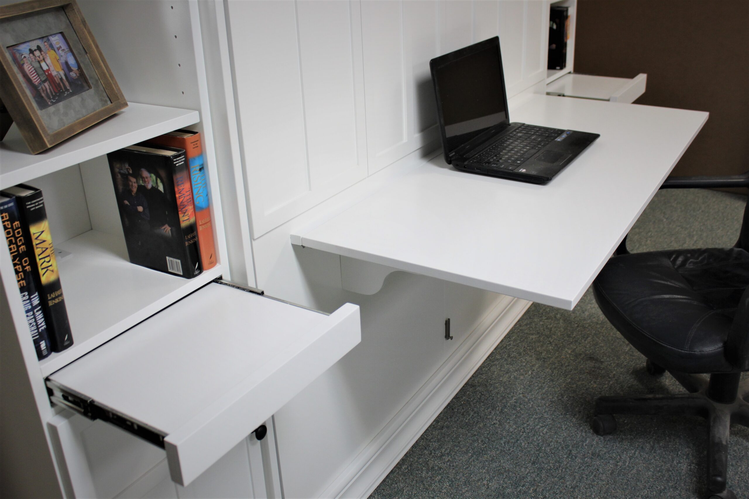 FLW Murphy Bed Side Desk