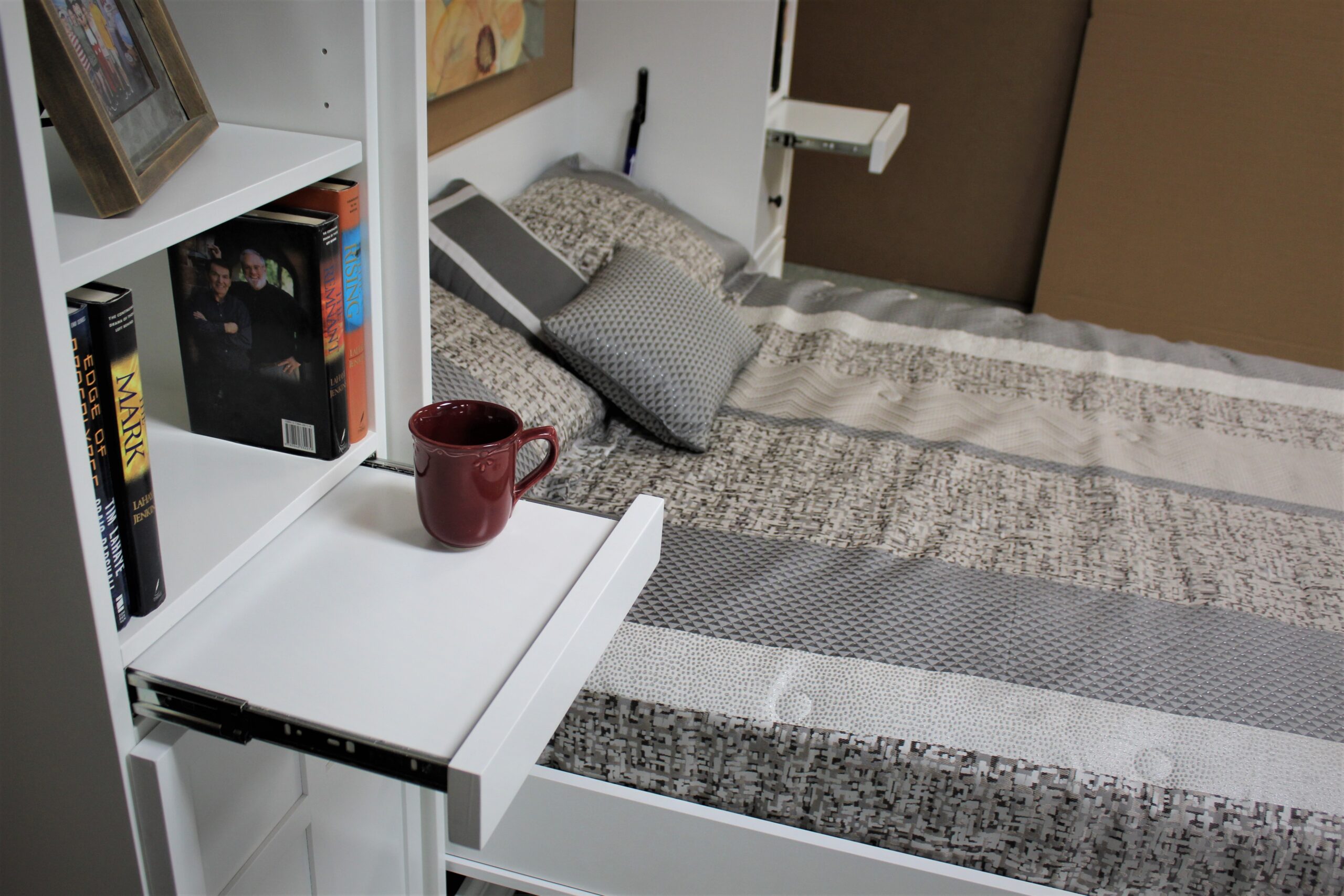 FLW Murphy Bed Drink Tray Open