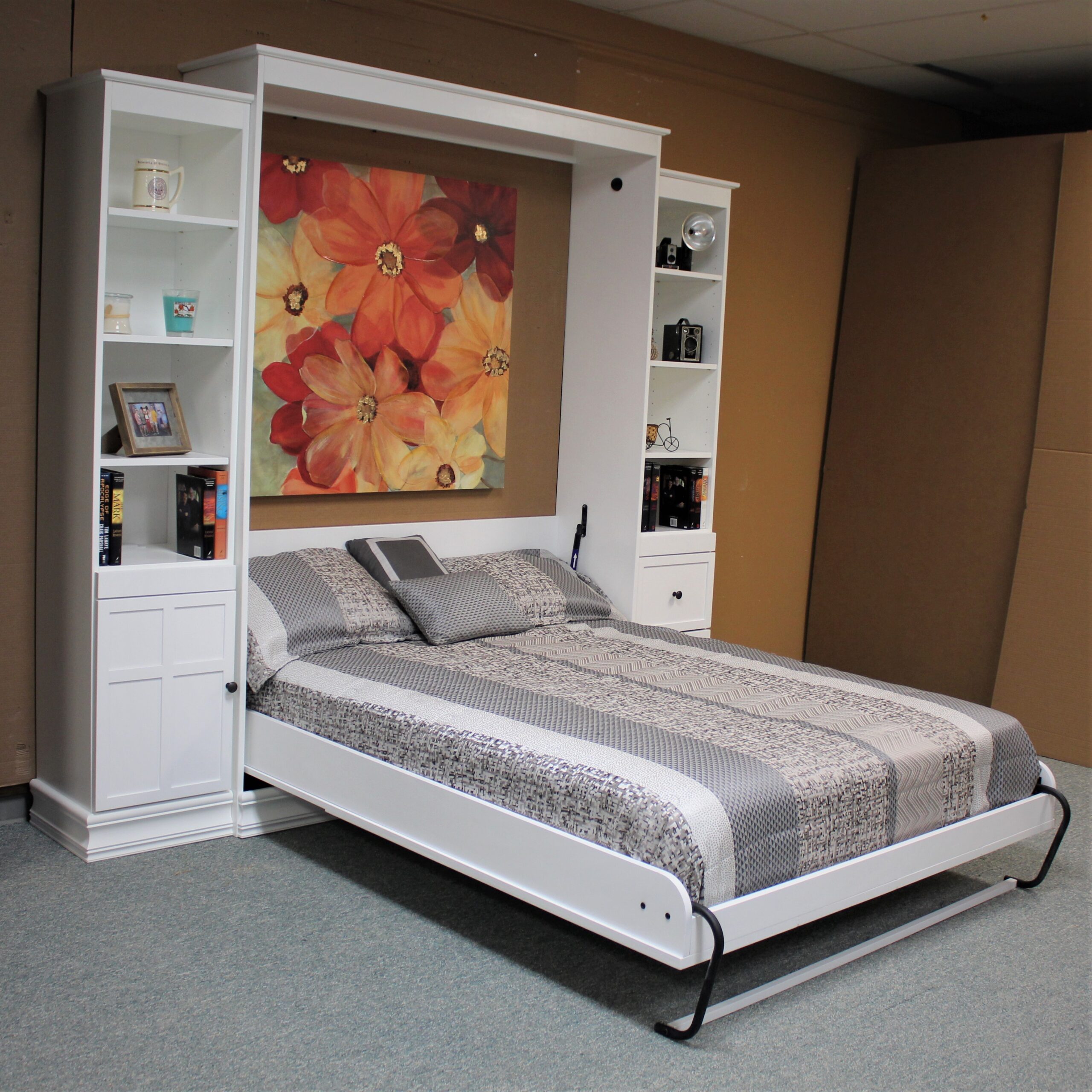 FLW Murphy Bed Side Open