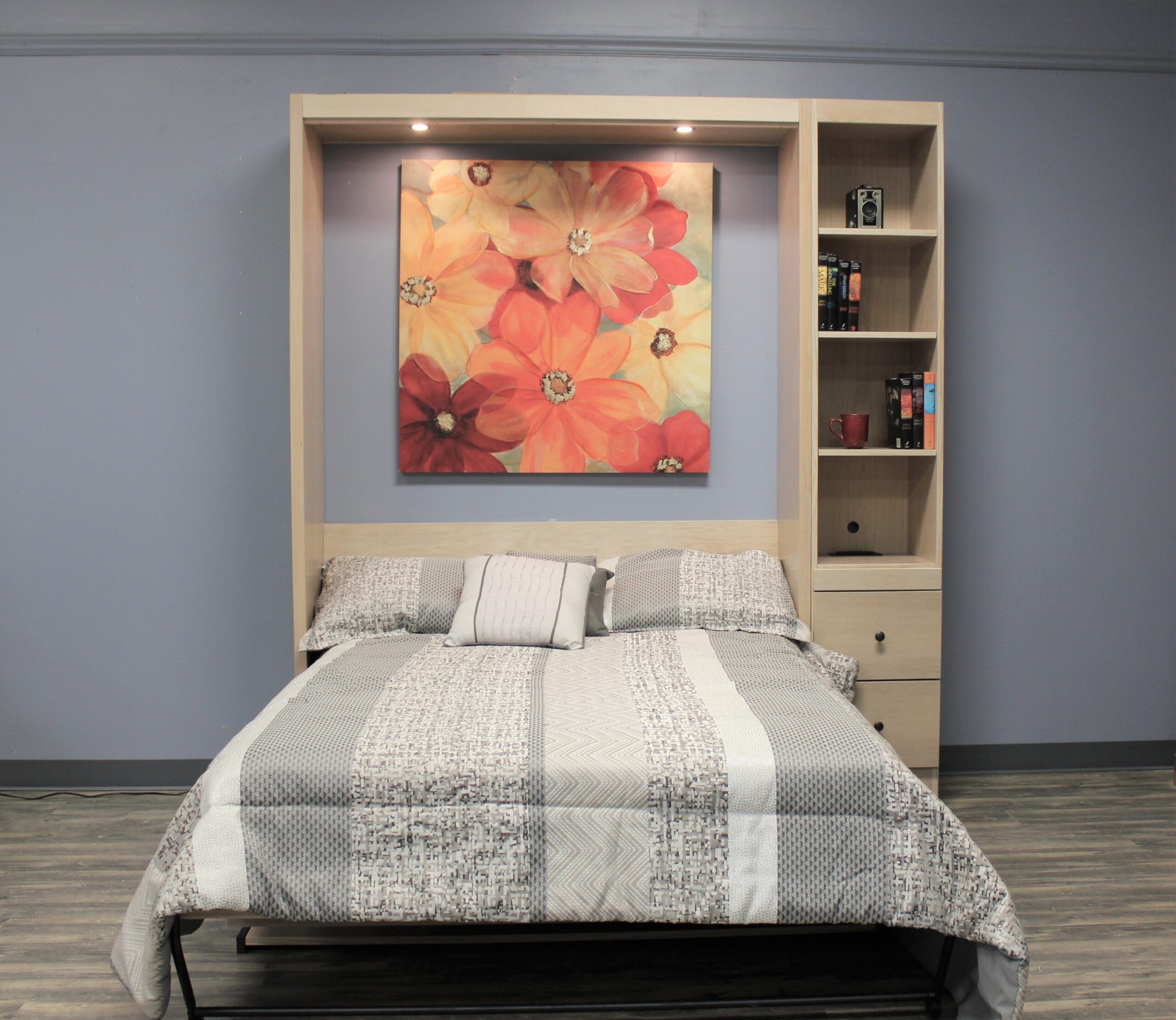 Alpine Murphy Bed Front Open