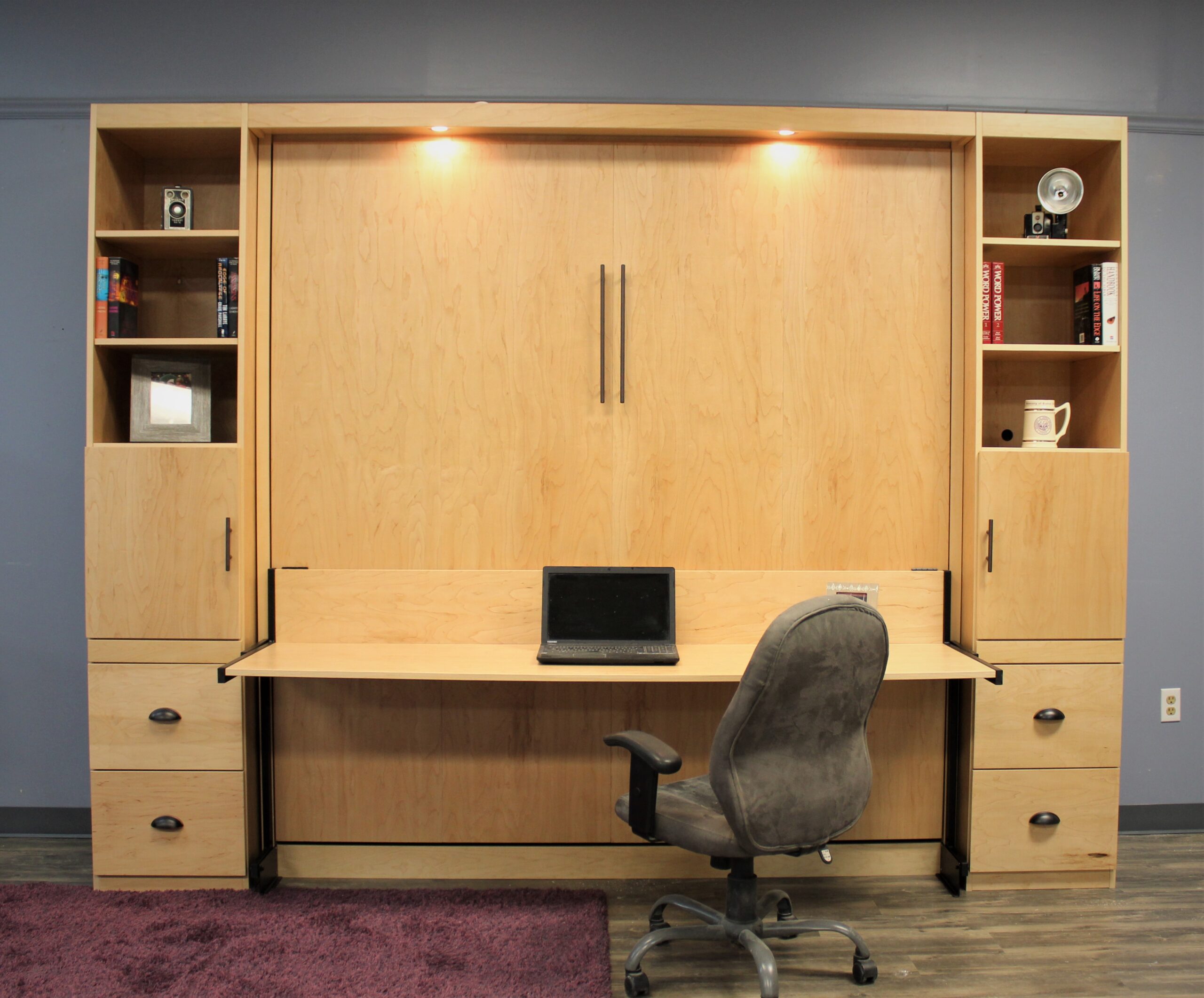 Alpine Murphy Bed Front Closed