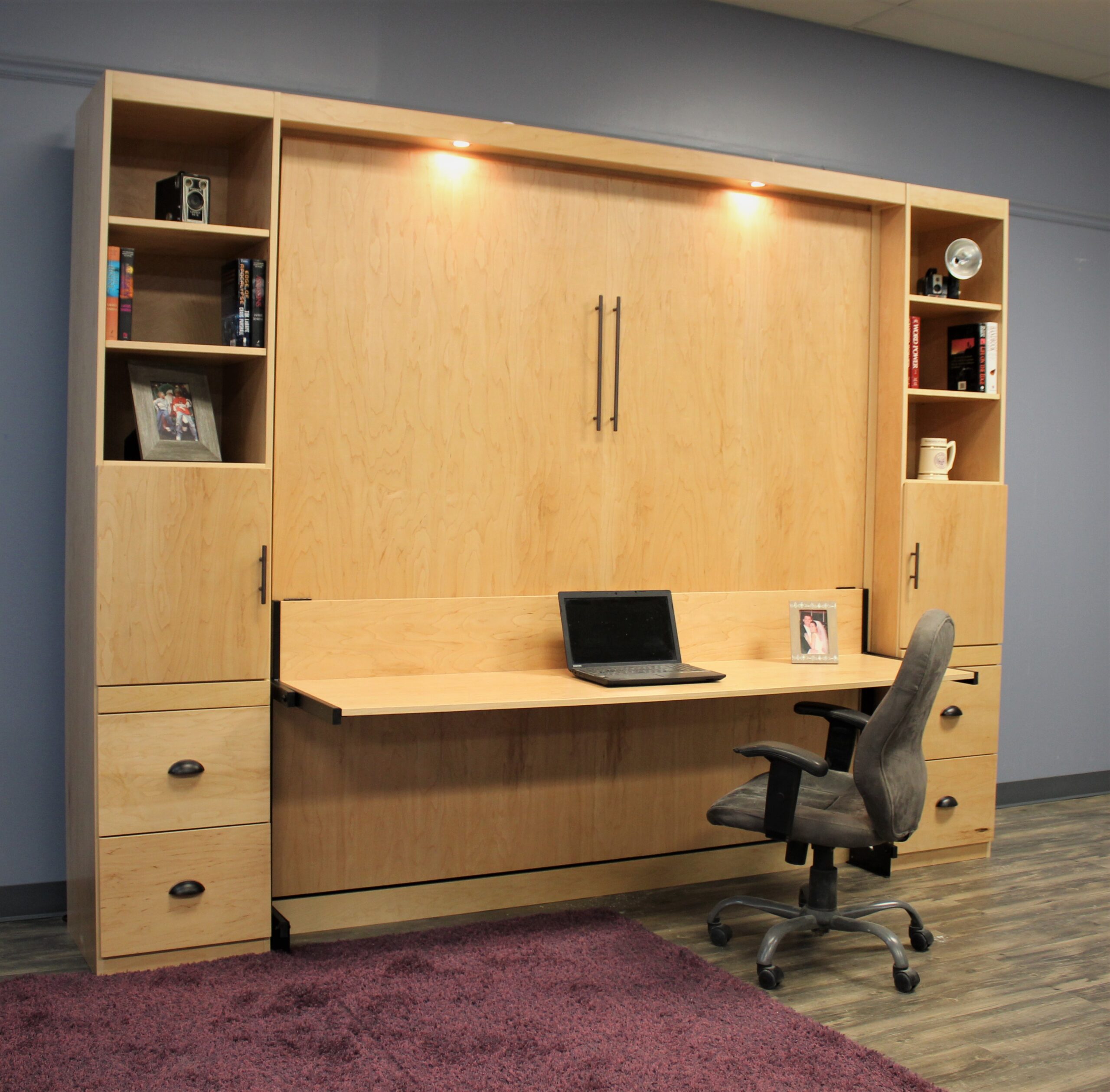 Alpine Murphy Bed Side Closed