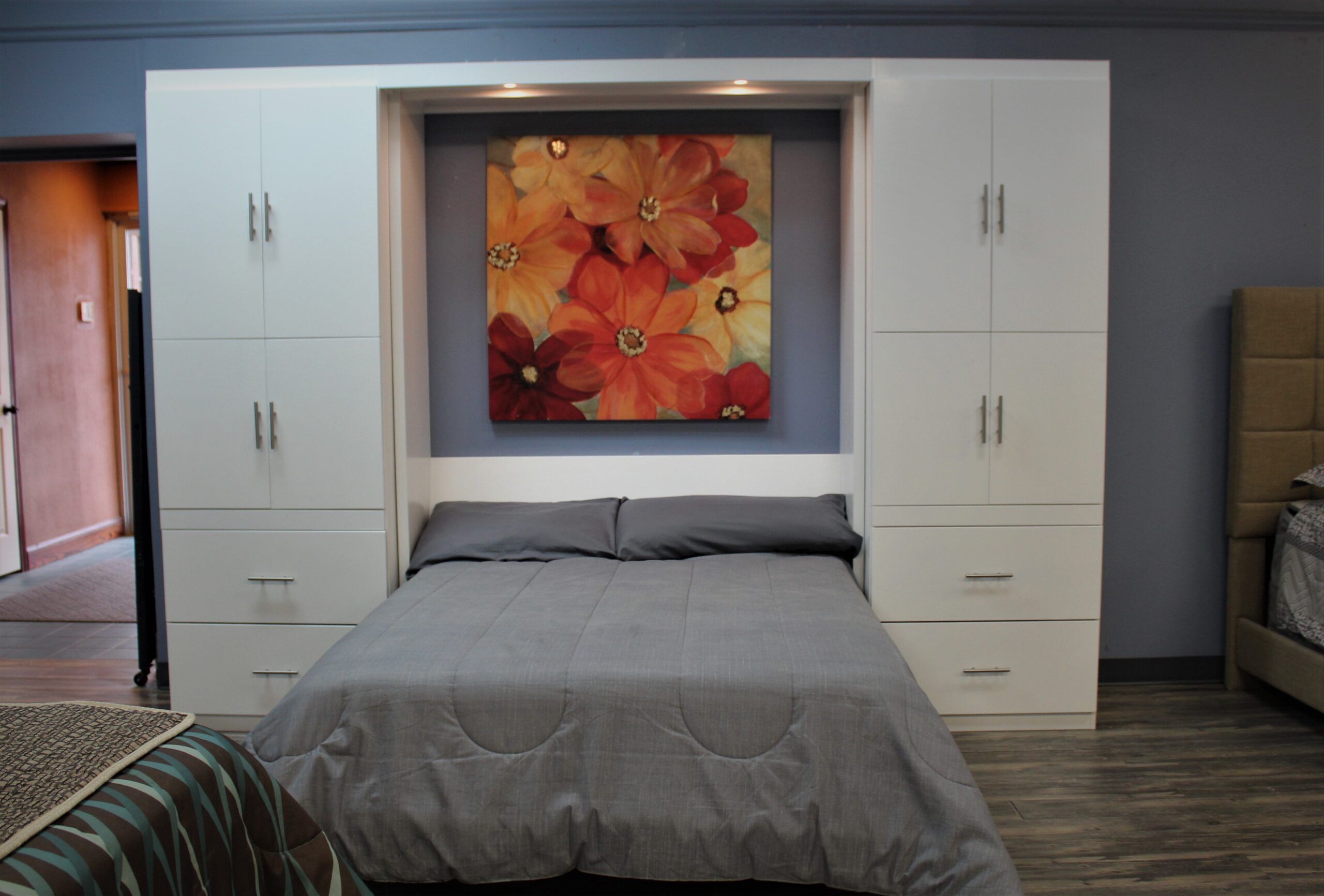 Alpine Murphy Bed Front Open