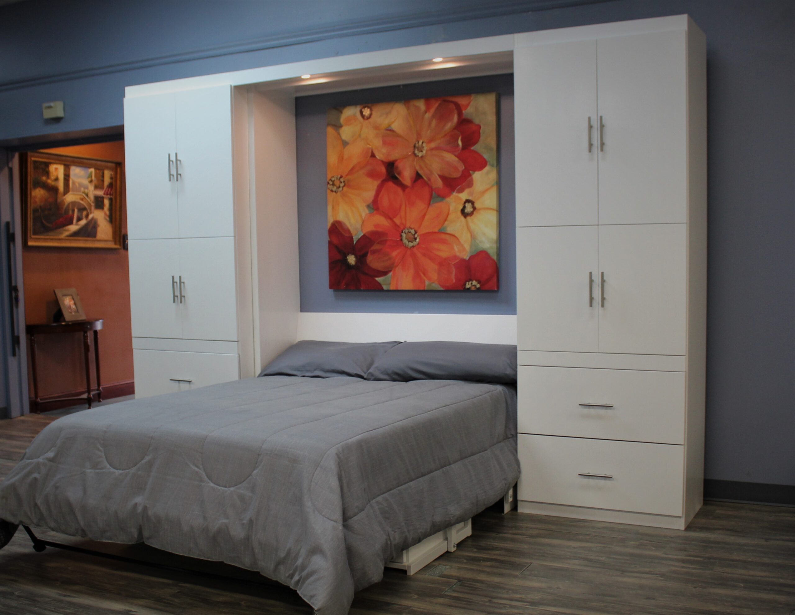 Alpine Murphy Bed Side Open