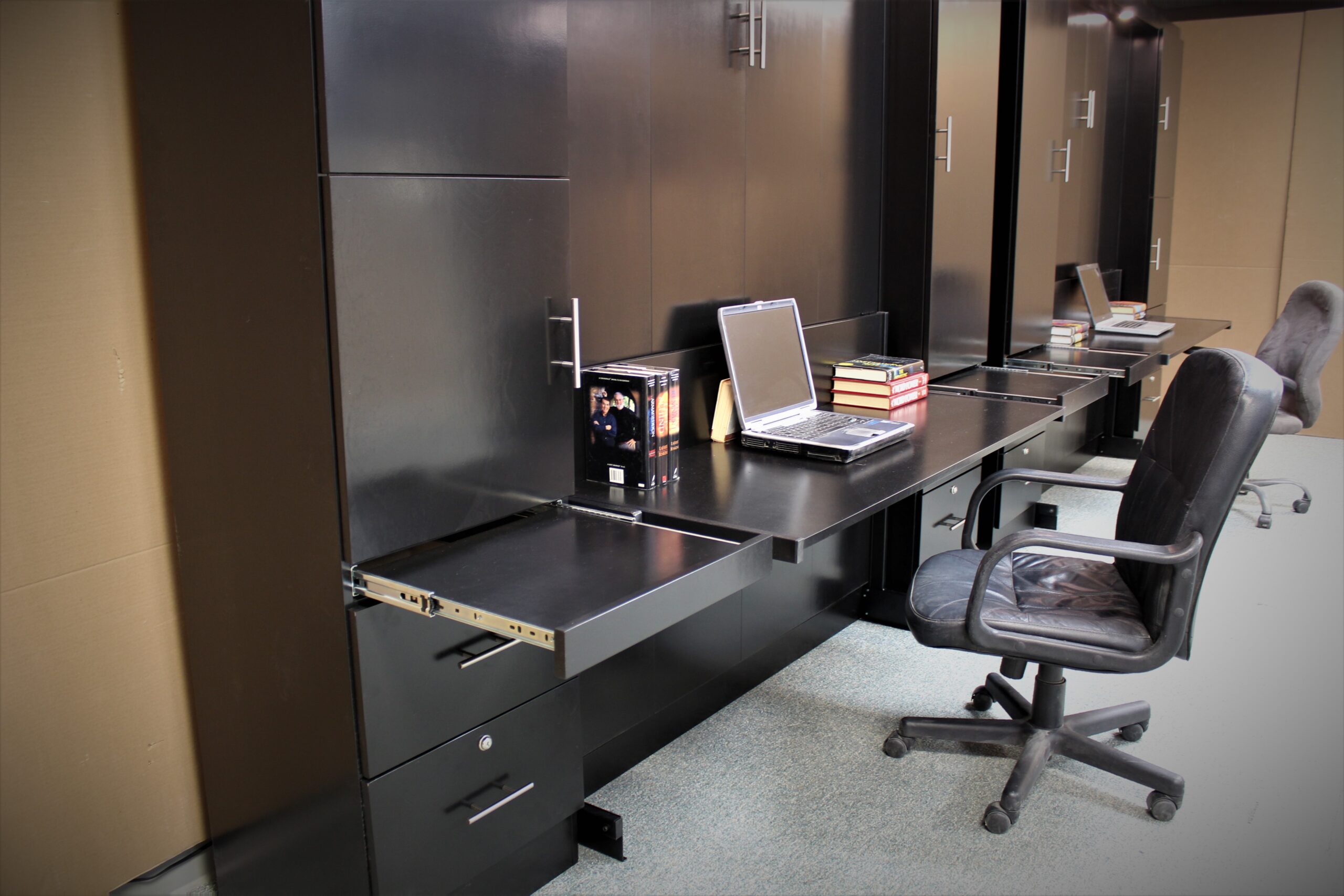 Alpine Murphy Bed Stay Level Desk and Drink Tray