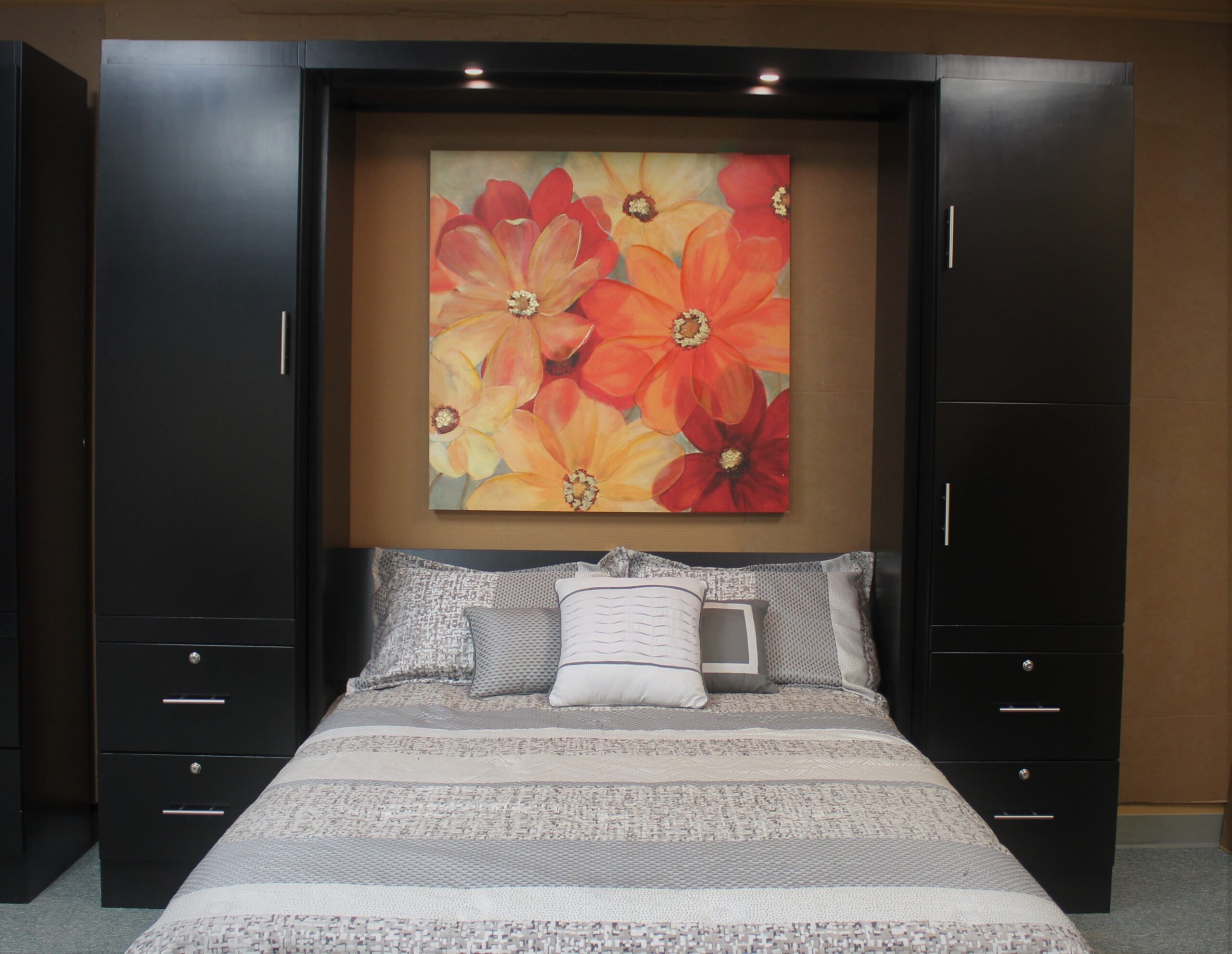 Alpine Murphy Bed Front Open