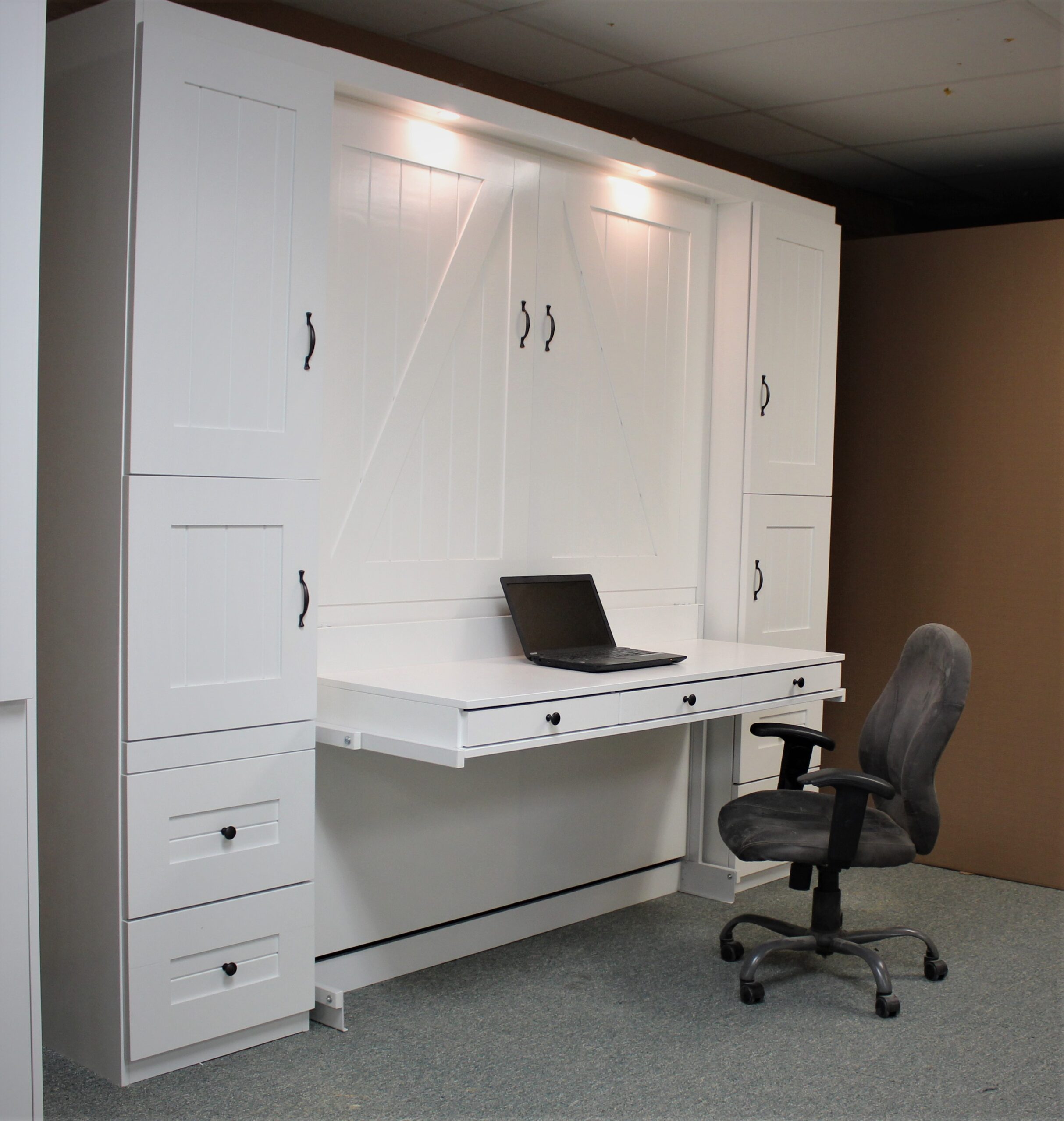 Barn Door Murphy Bed Side Closed