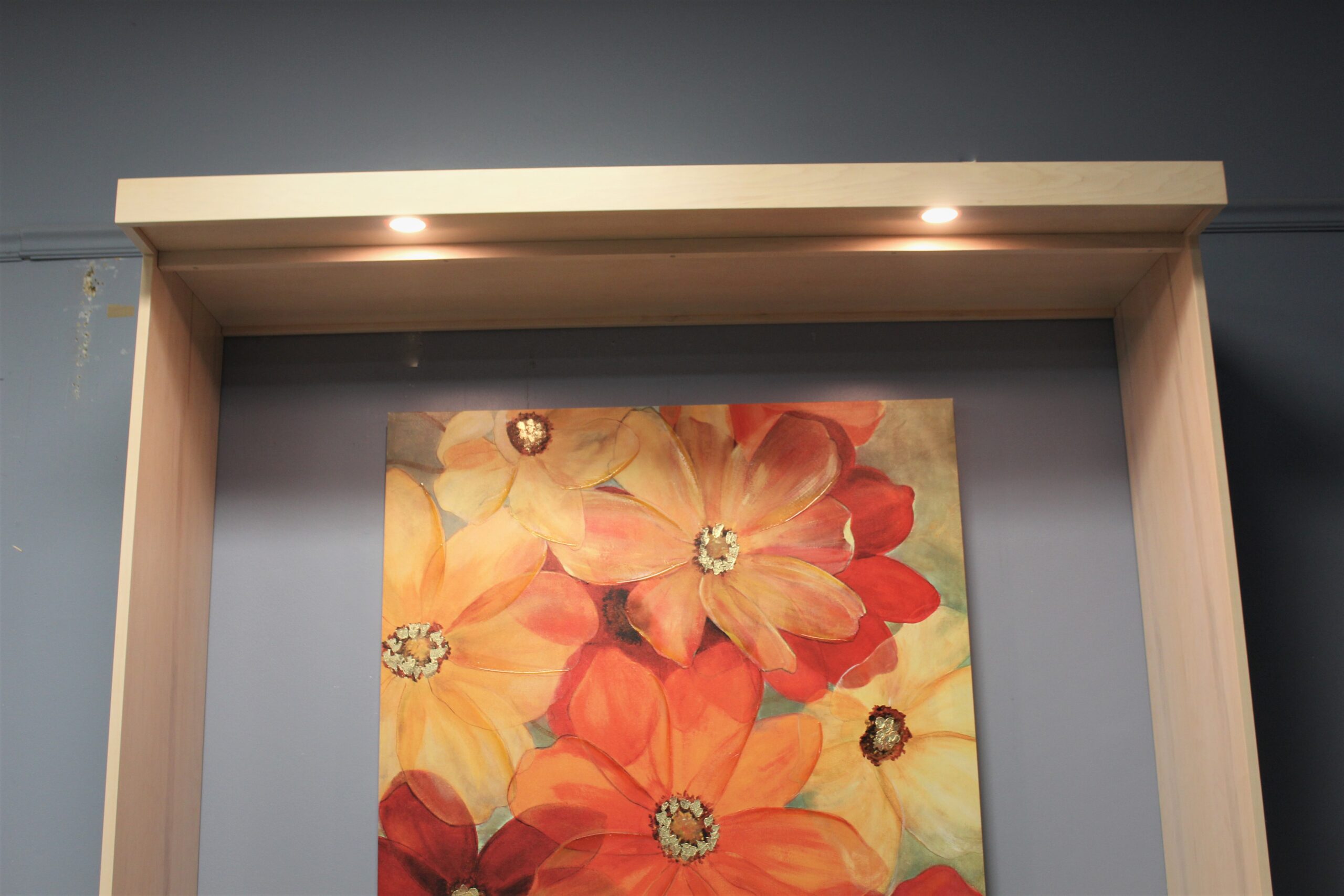 Barn Door Murphy Bed LED Outset Murphy Bed Lights