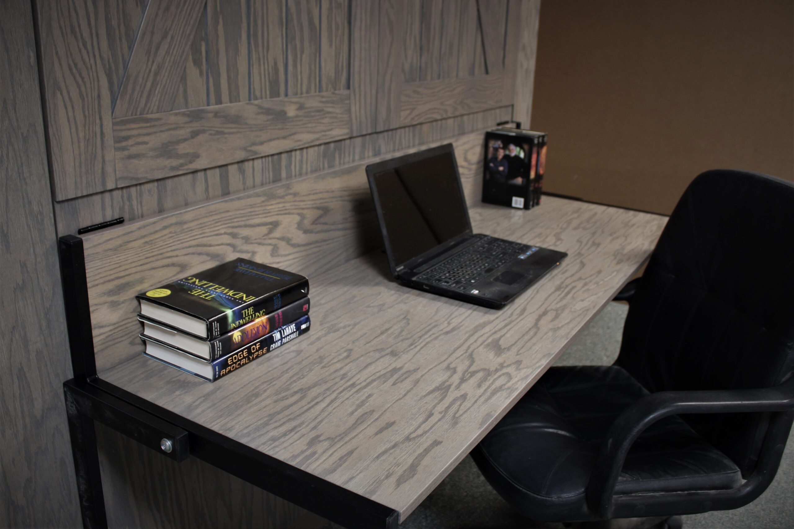 Barn Door Murphy Bed Stay Level Desk