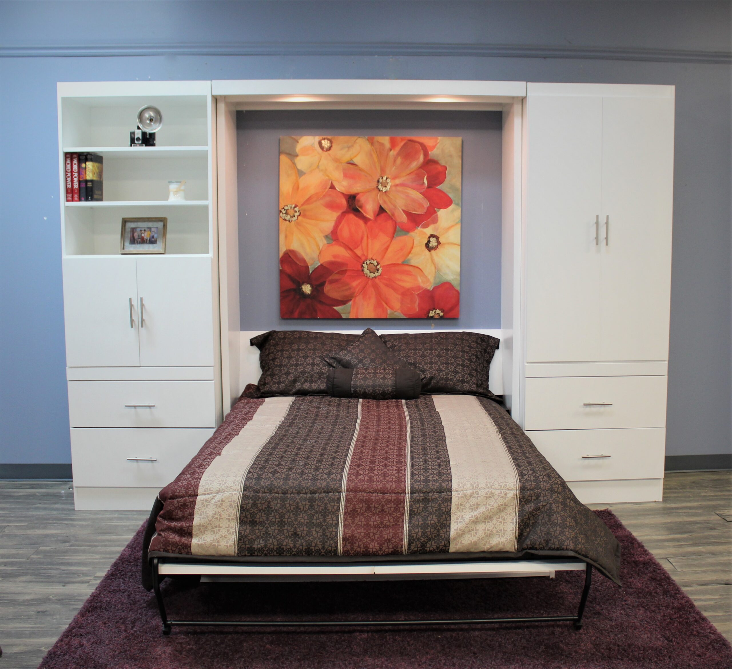 Ginsburg Murphy Bed Front View Shown Open