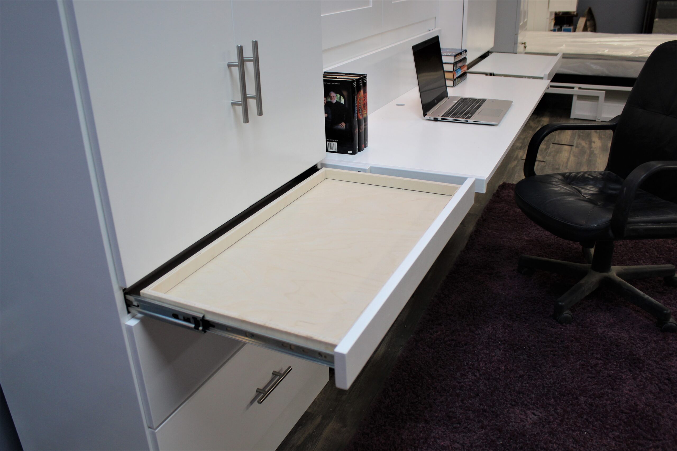 Ginsburg Murphy Bed Pullout Pencil Drawer