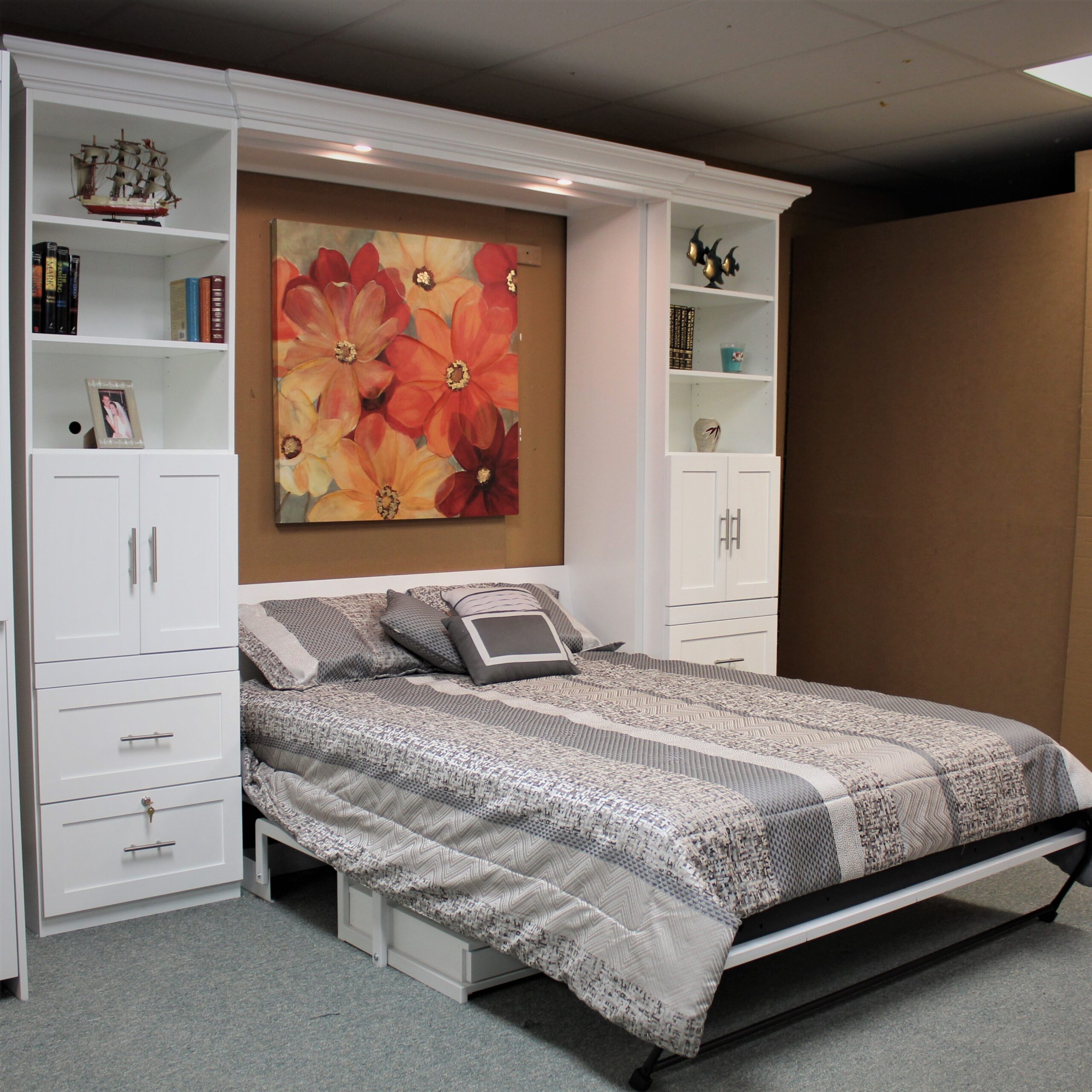 Templeton Murphy Bed Open Side