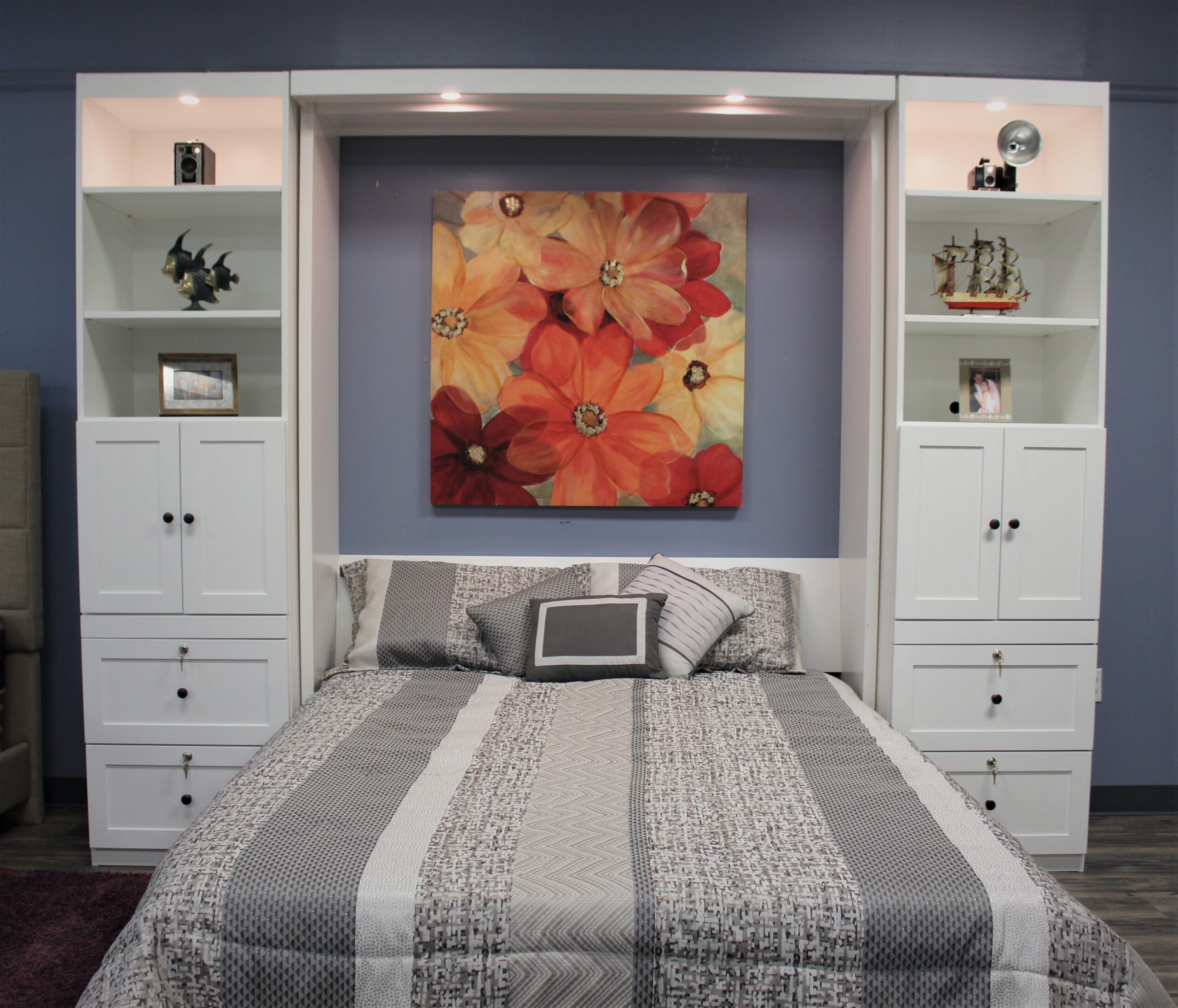 Templeton Murphy Bed Front View Shown Open