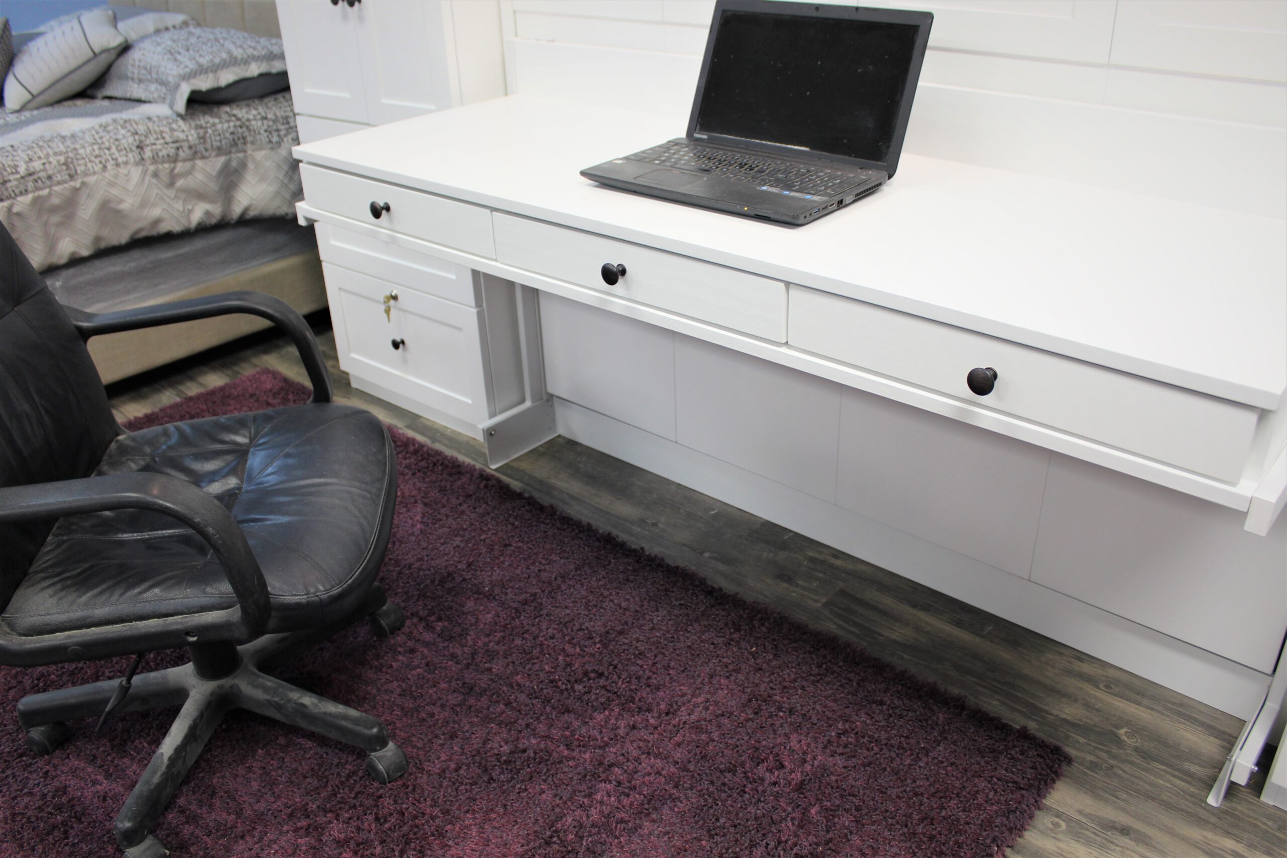 Templeton Murphy Bed Close Up of Desk
