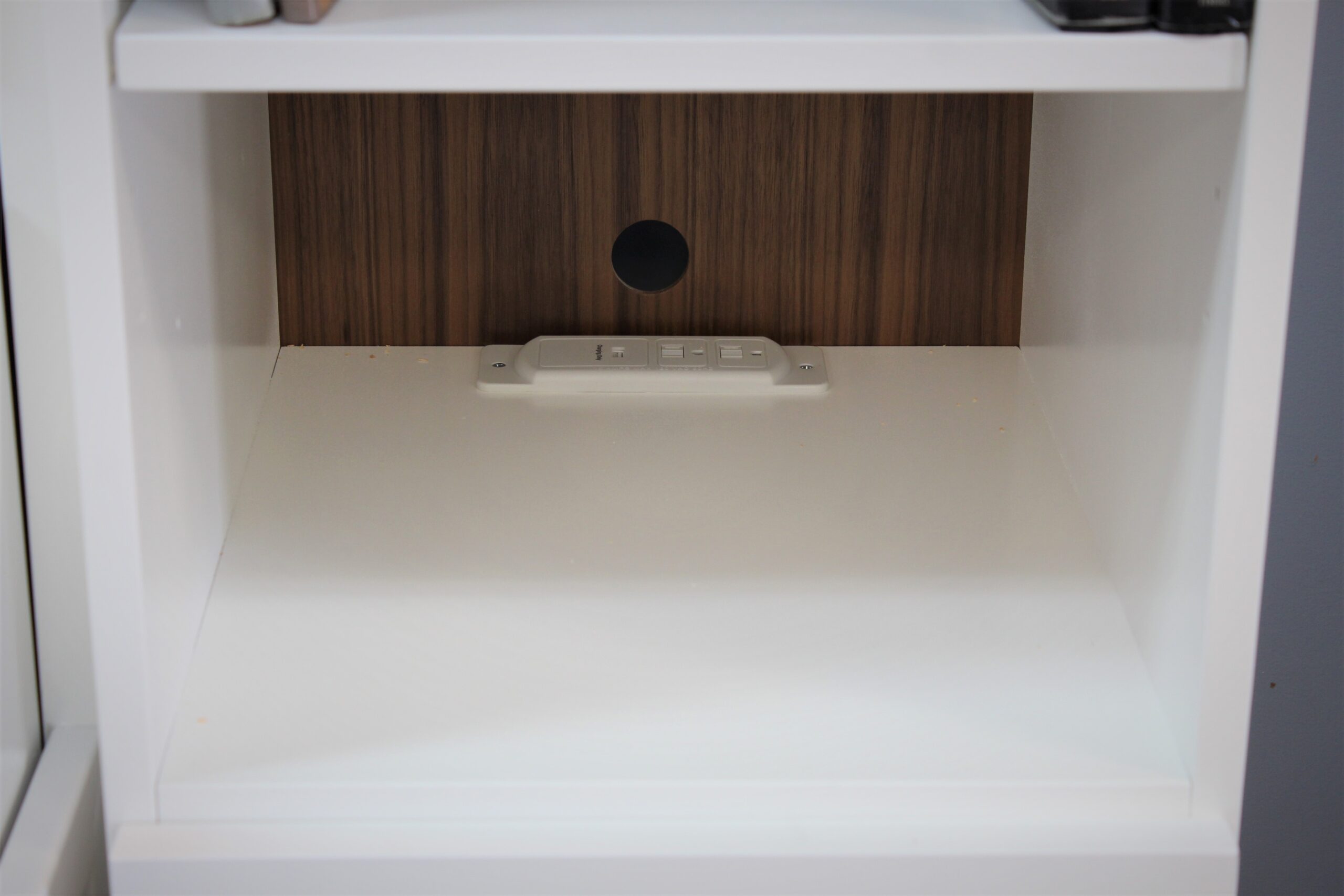 Templeton Murphy Bed Bookcase Charging Stations