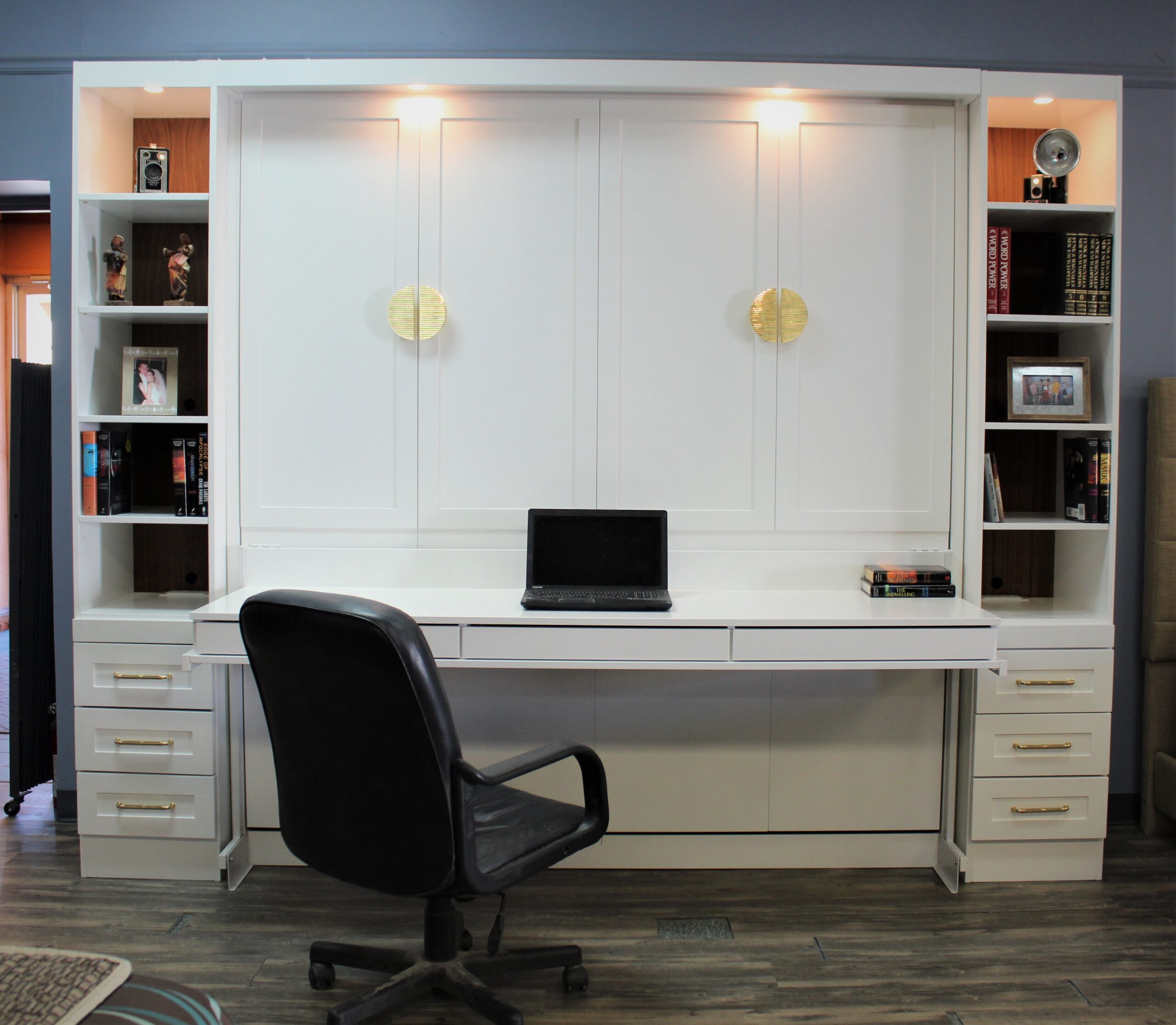Templeton Murphy Bed Front View of Bed Shown Closed