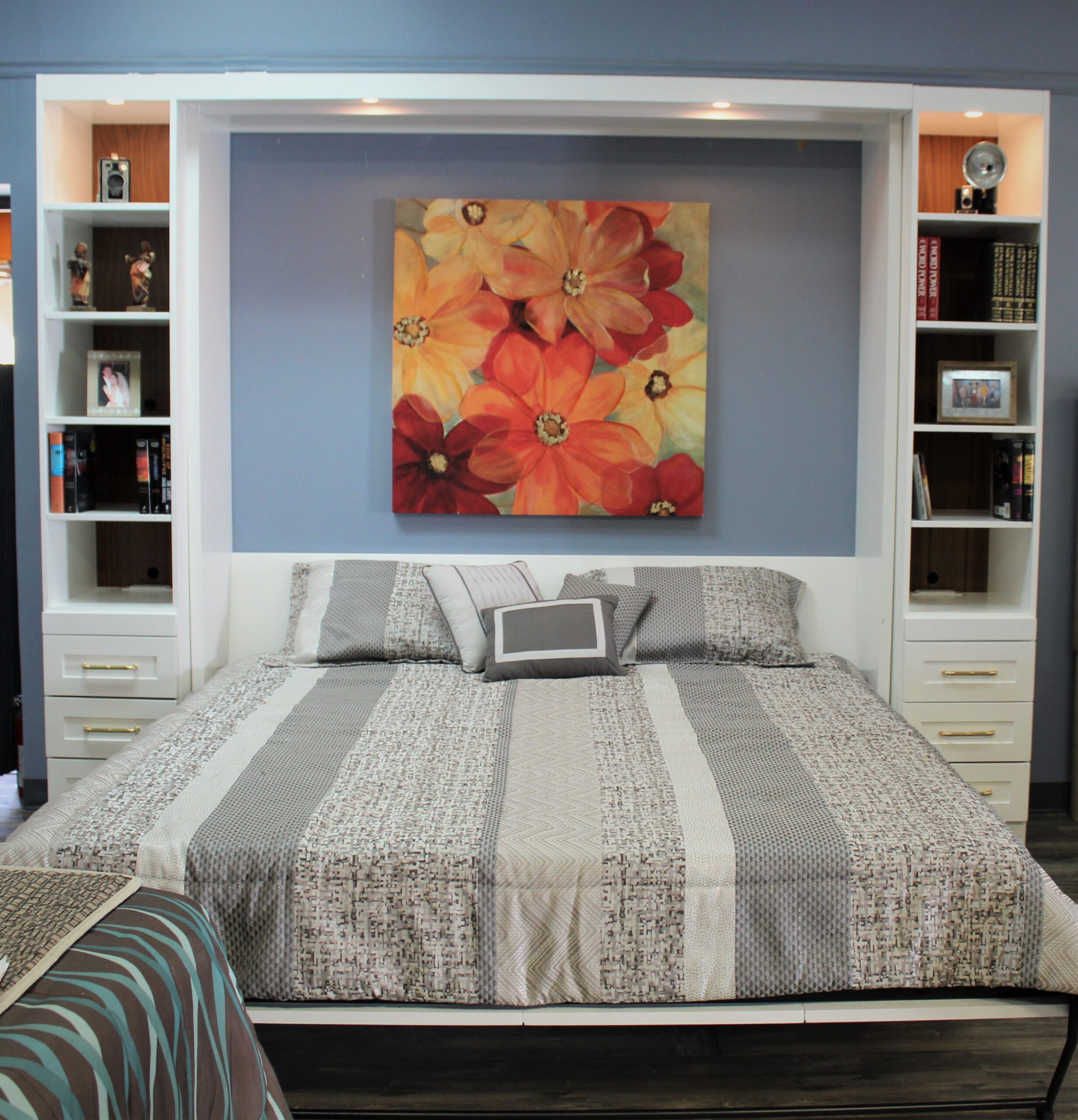 Templeton Murphy Bed Front View of Bed Shown Open