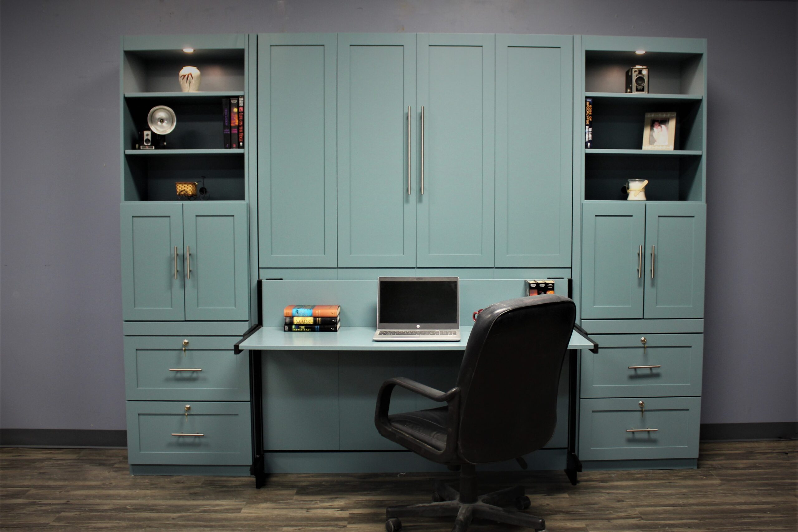 Templeton Murphy Bed Front View Shown Closed