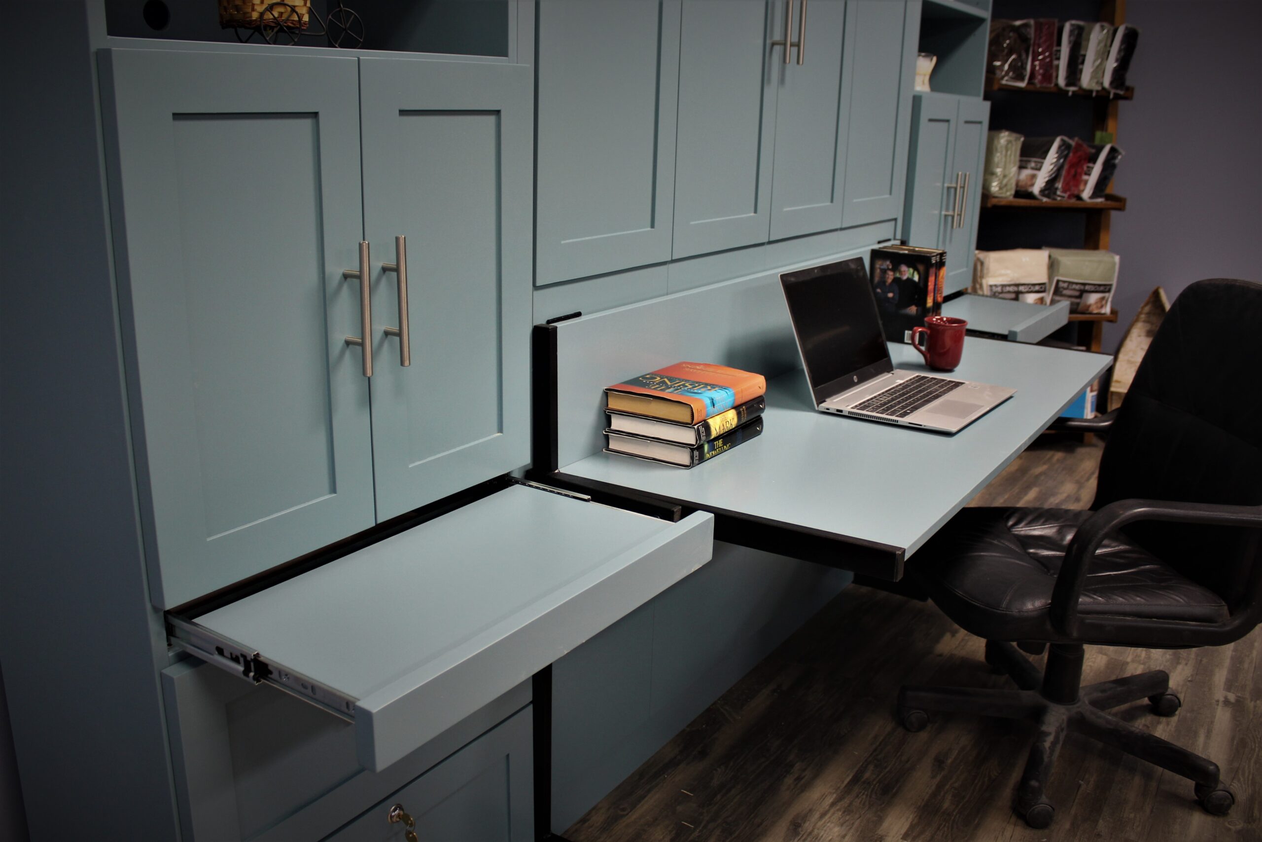 Templeton Murphy Bed Stay Level Desk and Drink Tray