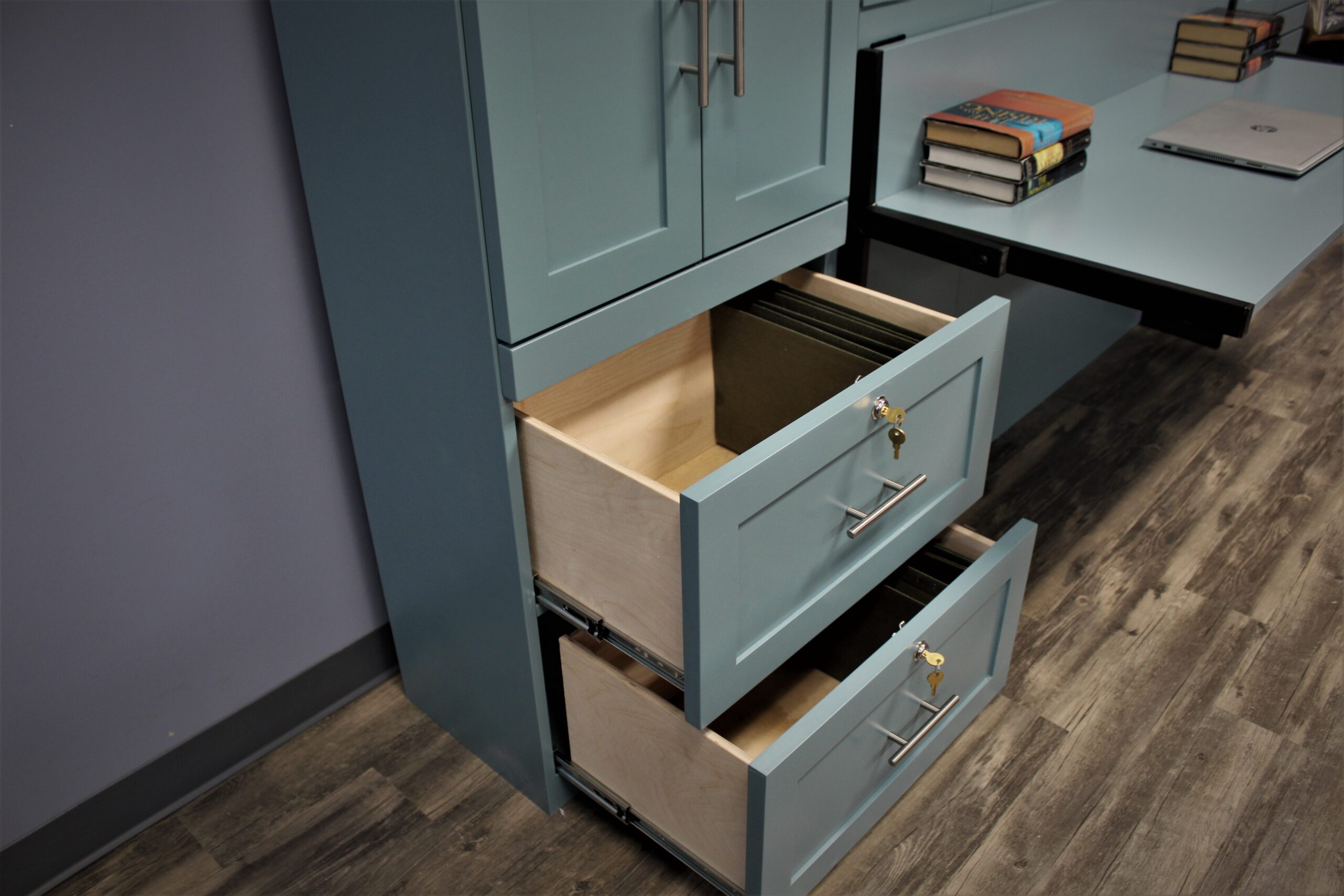 Templeton Murphy Bed File Drawers