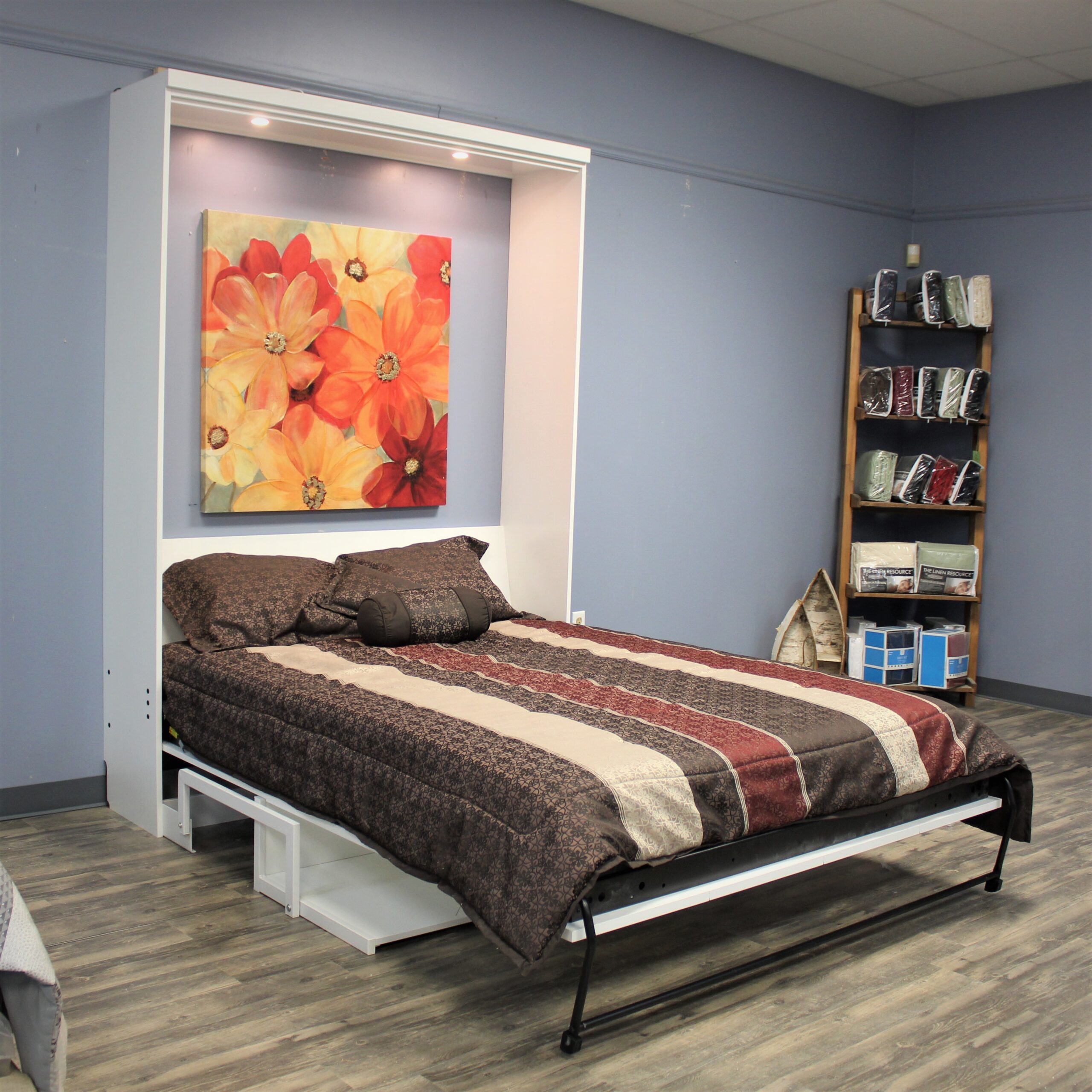 Templeton Murphy Bed Shown Open Side View