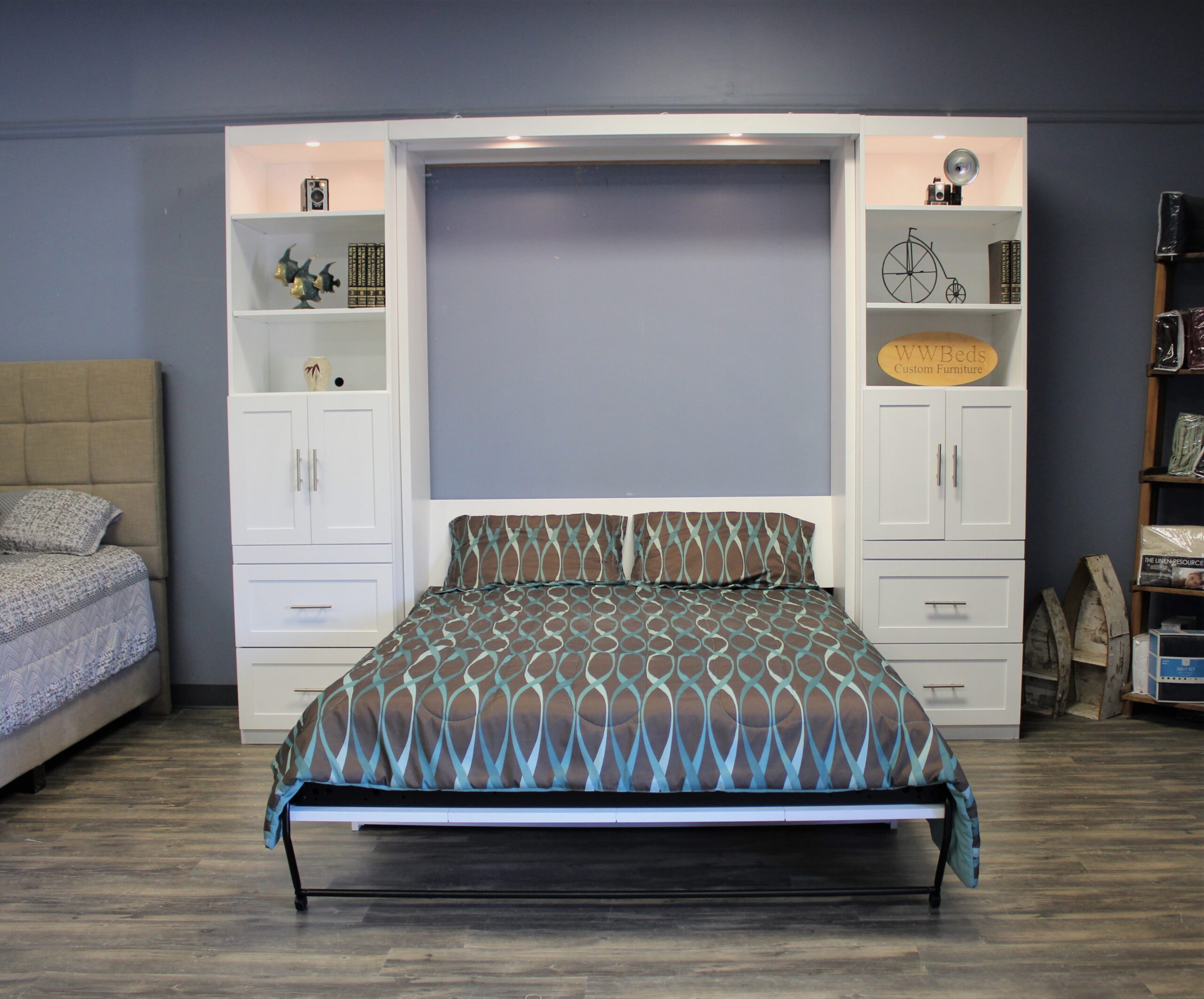 Templeton Murphy Bed Front Open