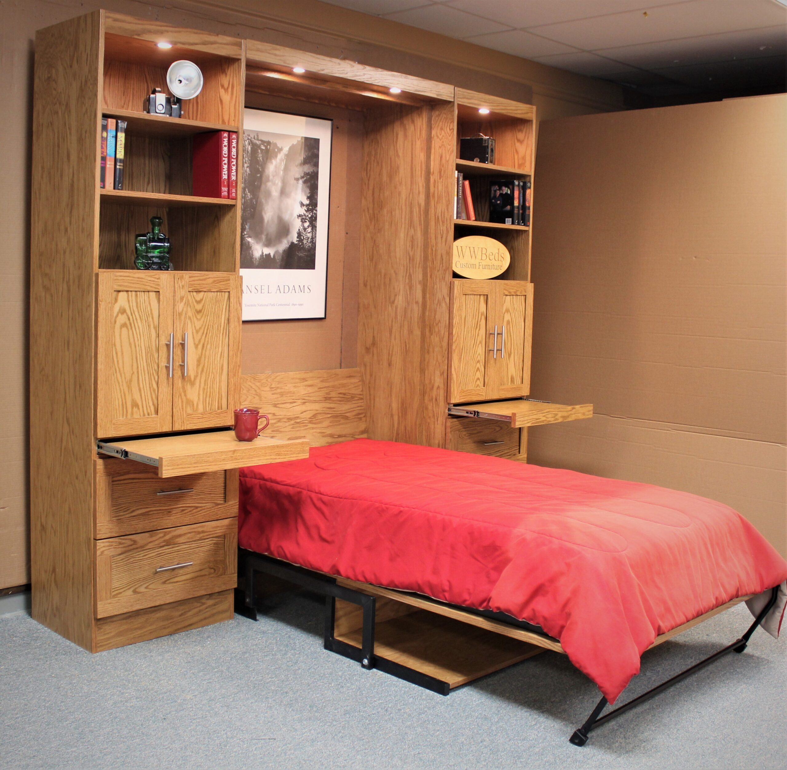 123-1021d drink trays with bed