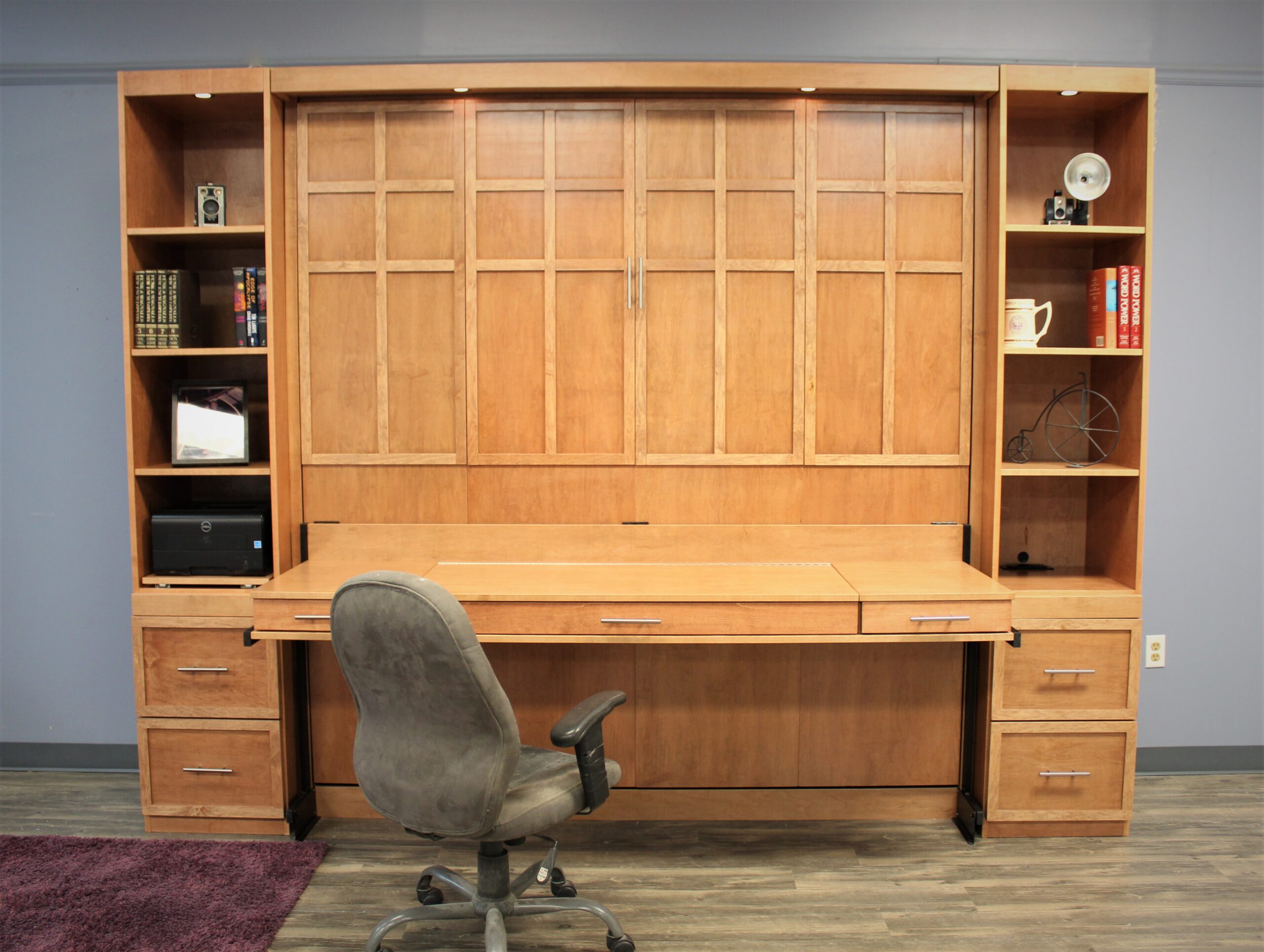 FLW Murphy Bed Closed Front