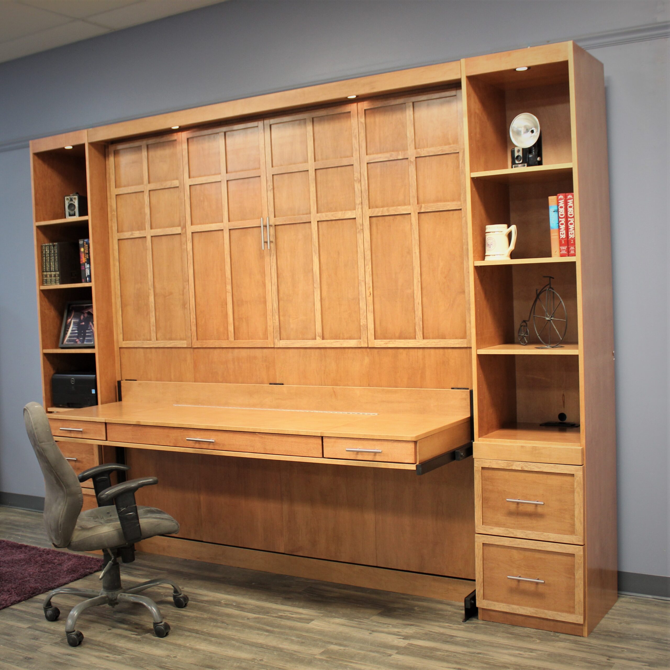 FLW Murphy Bed Side Closed