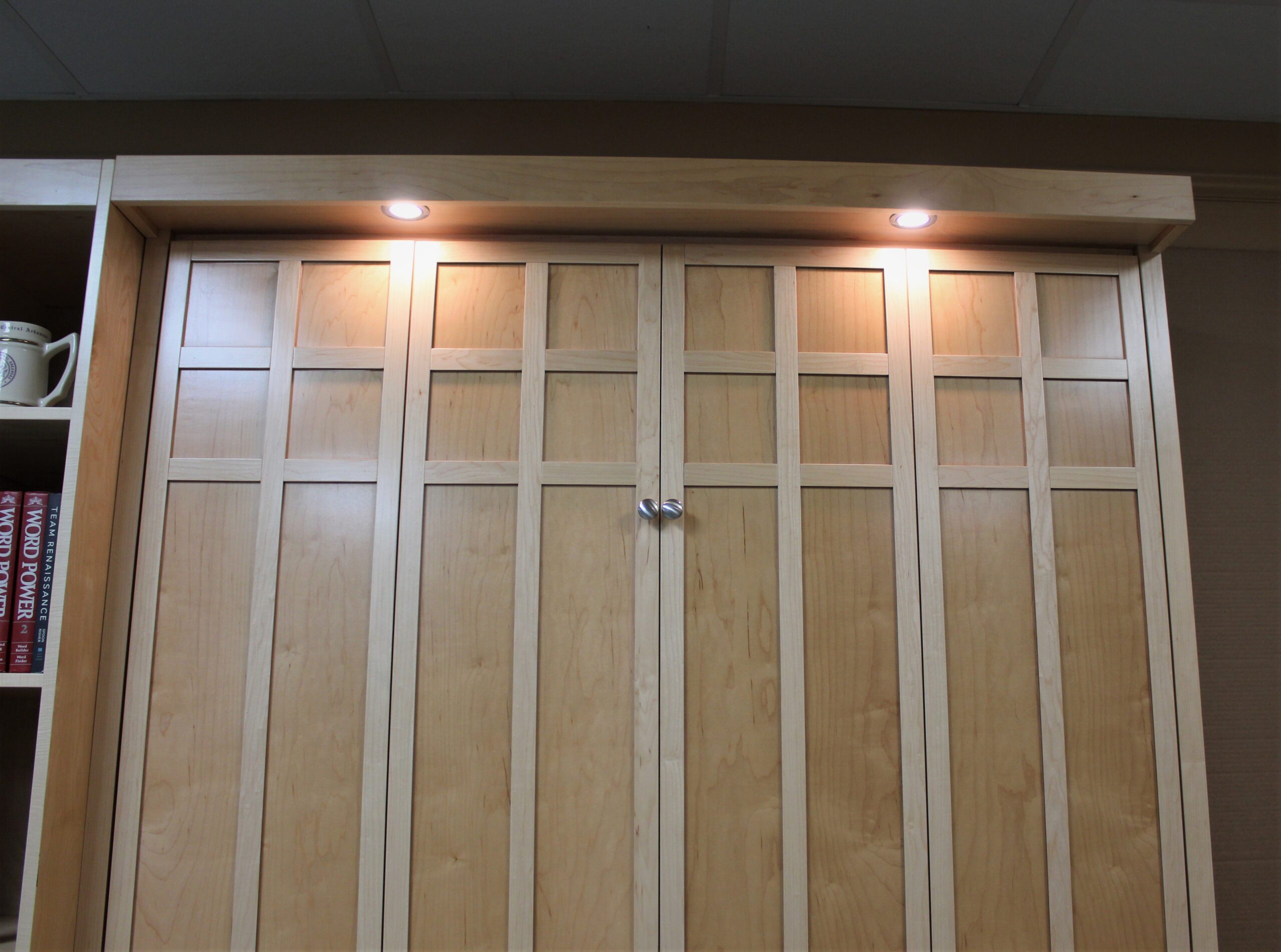 Frank Lloyd Wright Murphy Bed LED Outset Murphy Bed Lights