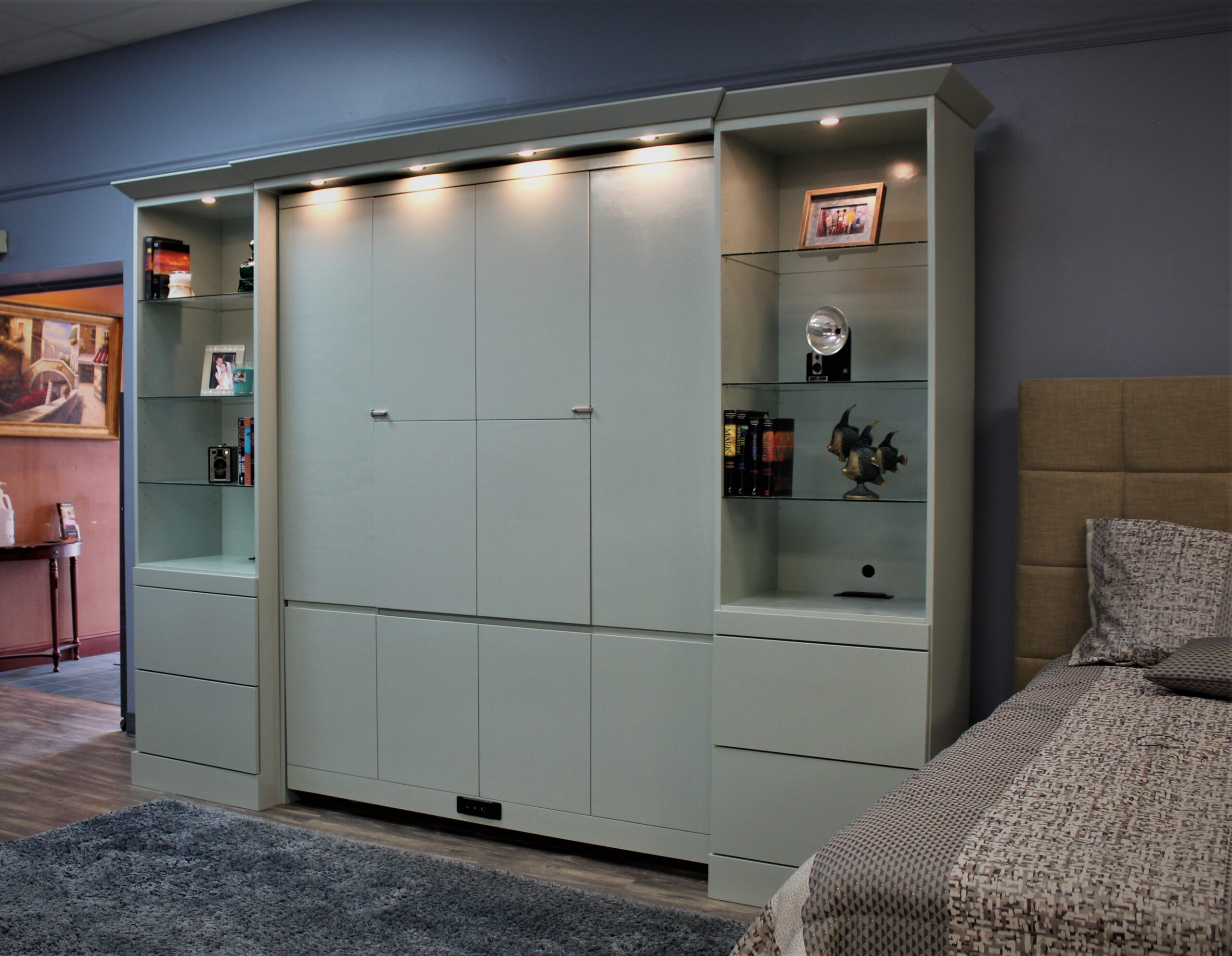 Alpine Murphy Bed Side Closed